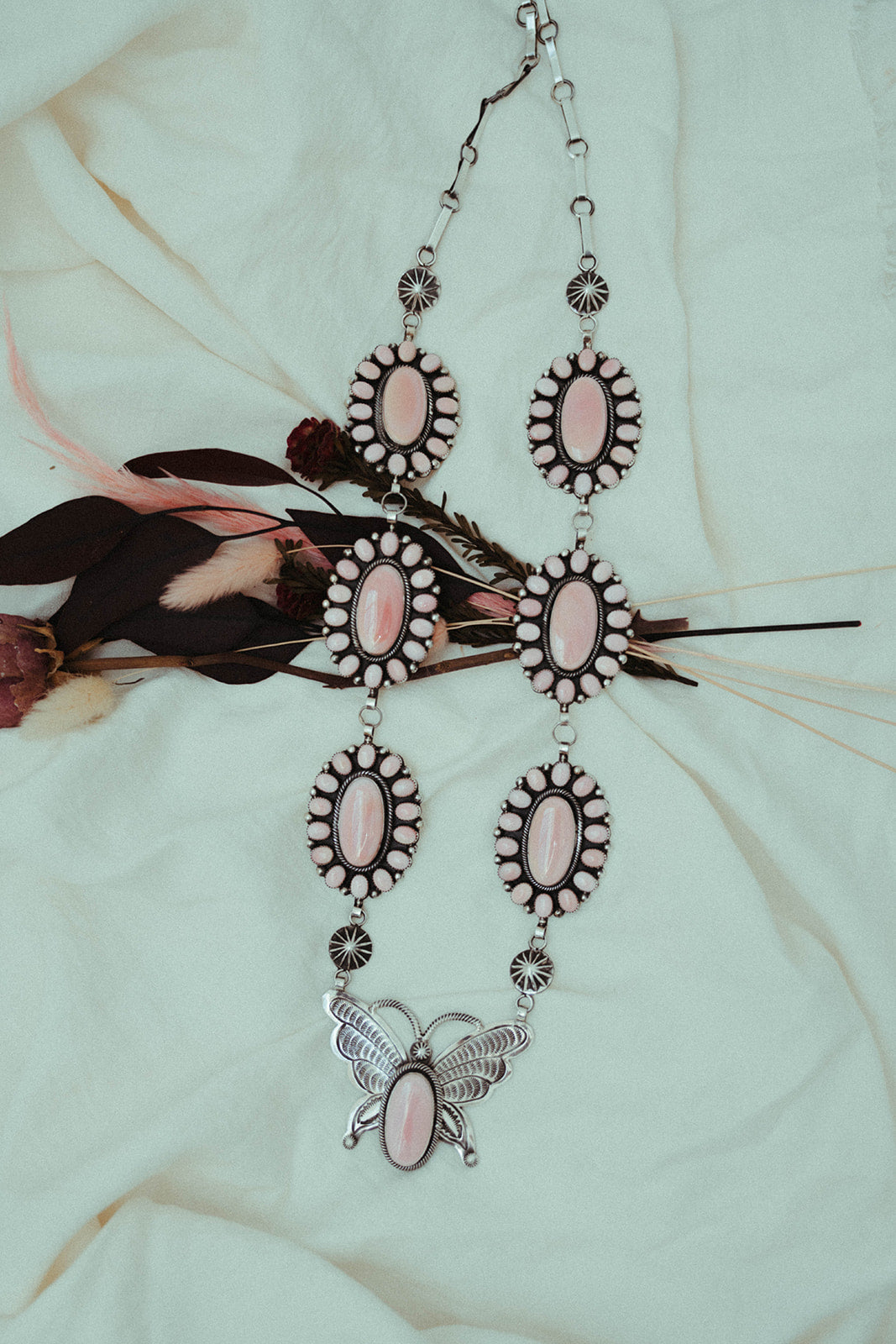 Azure Butterfly Necklace