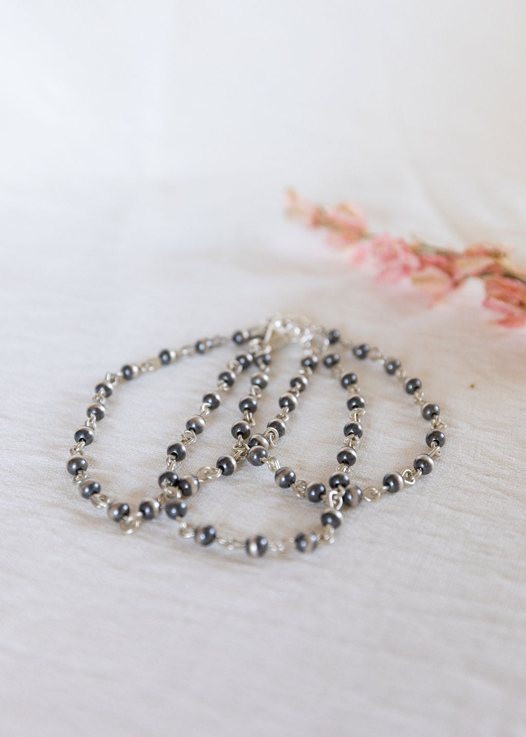 Rosary Pearl Bracelet