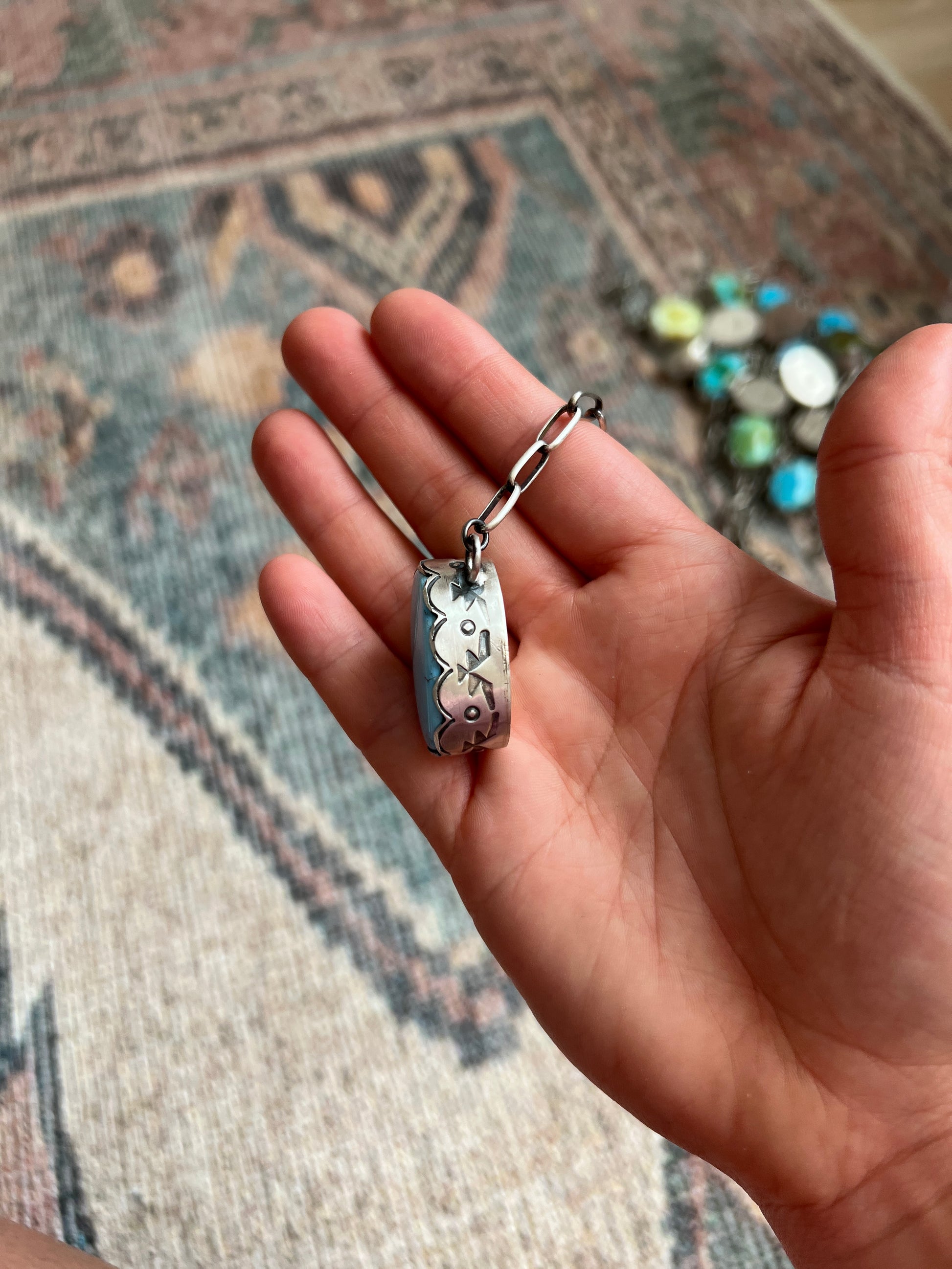 Chunky Stone Necklace - 25