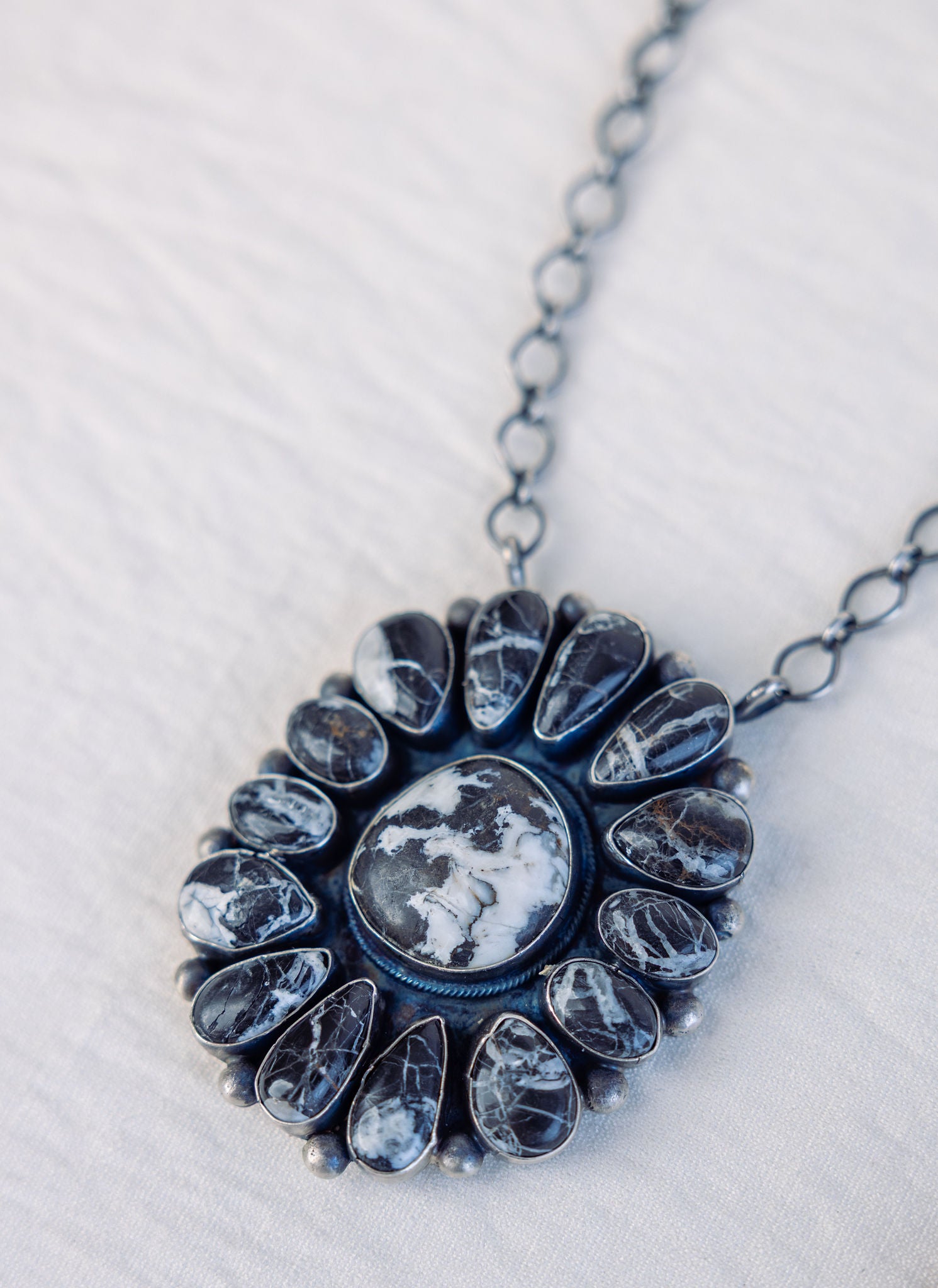 Pepper Cluster Necklace
