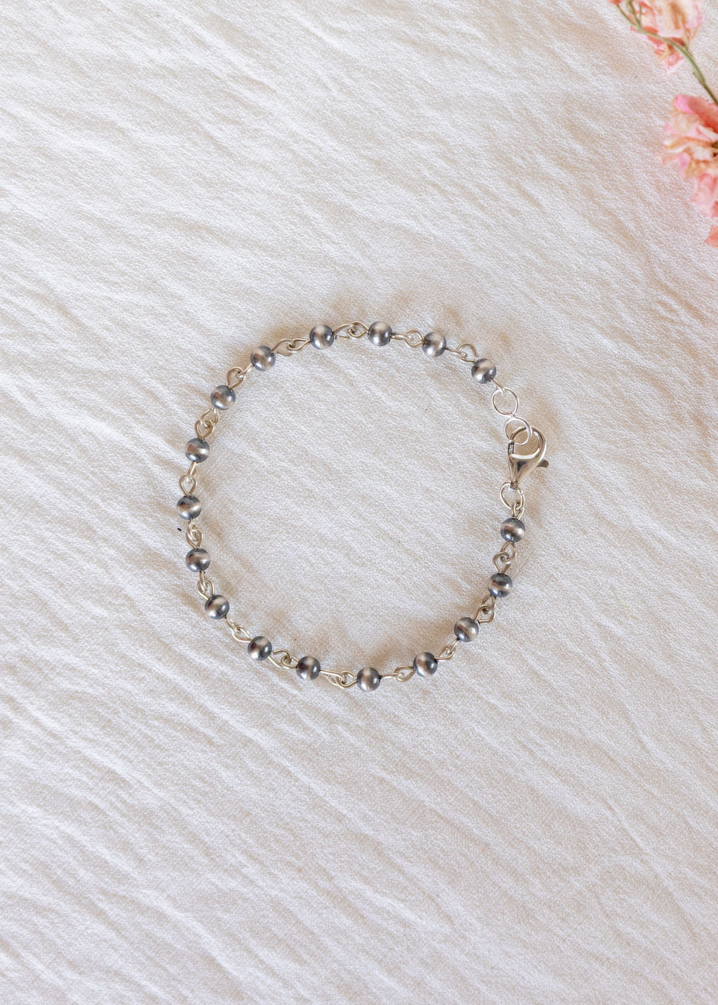 Rosary Pearl Bracelet