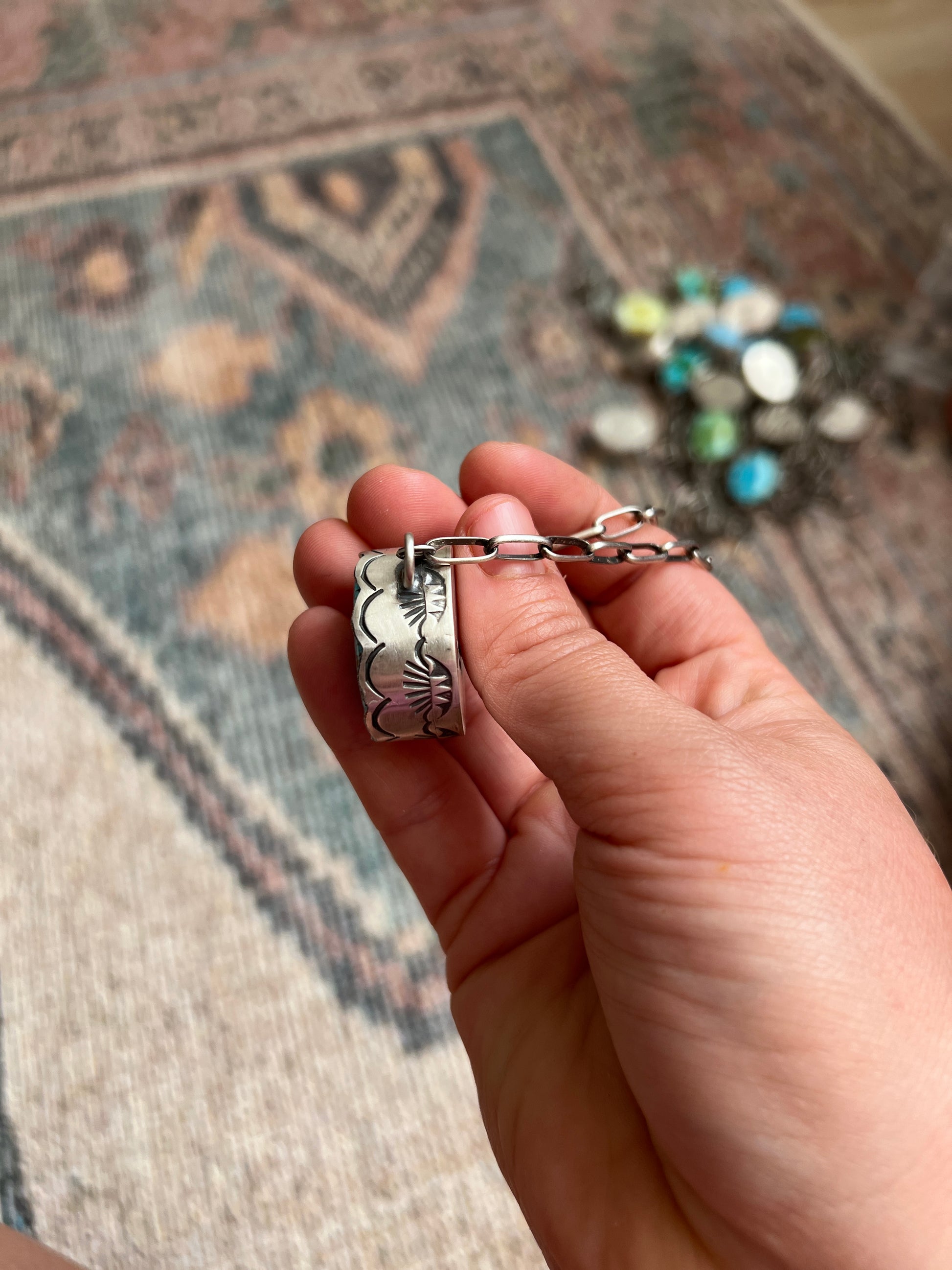 Chunky Stone Necklace - 10