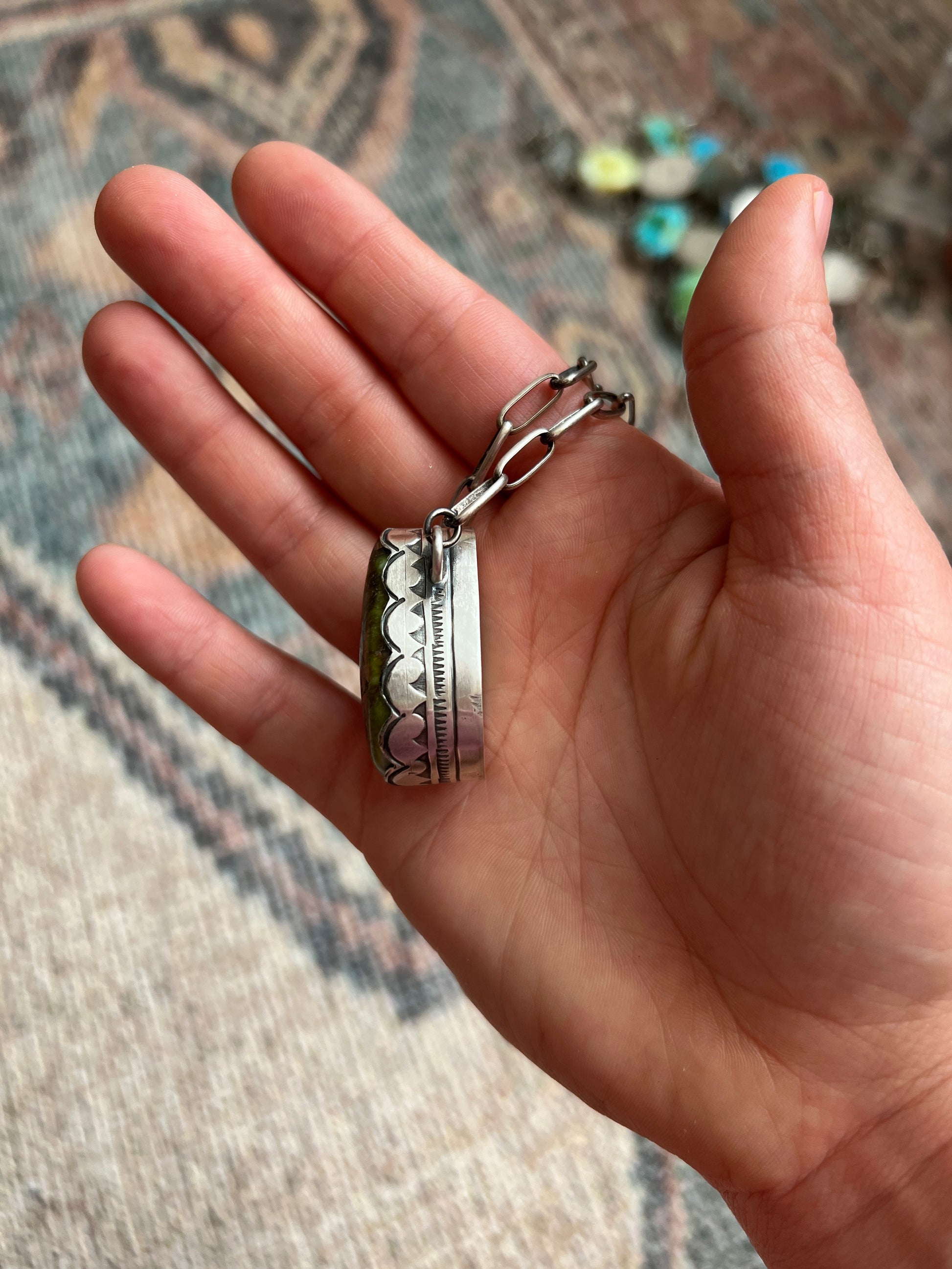 Chunky Stone Necklace - 14