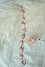 Oval Pink Conch Bracelet