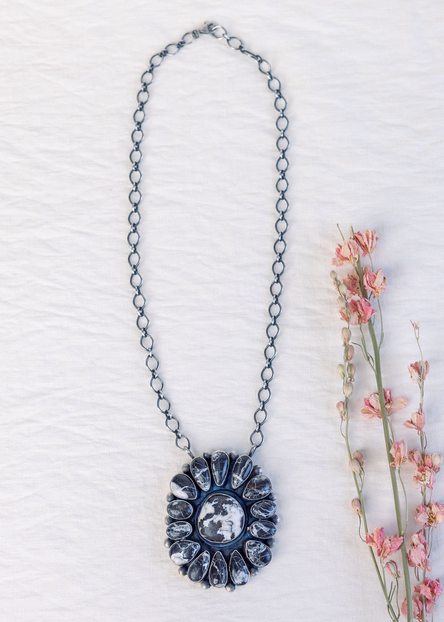 Pepper Cluster Necklace