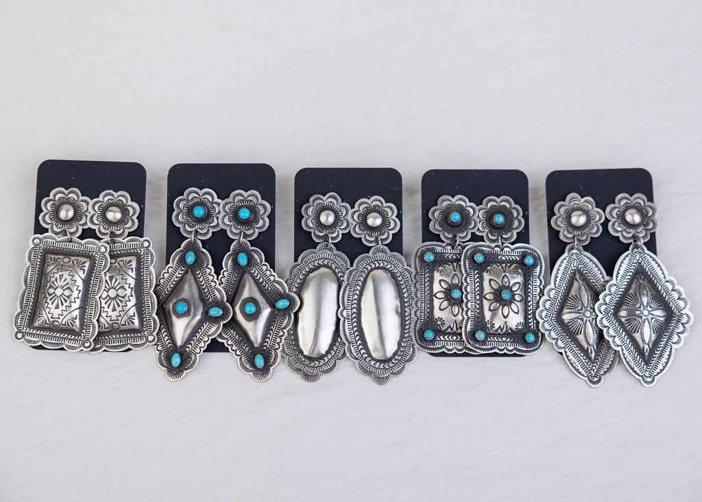 Bottega Concho Earrings