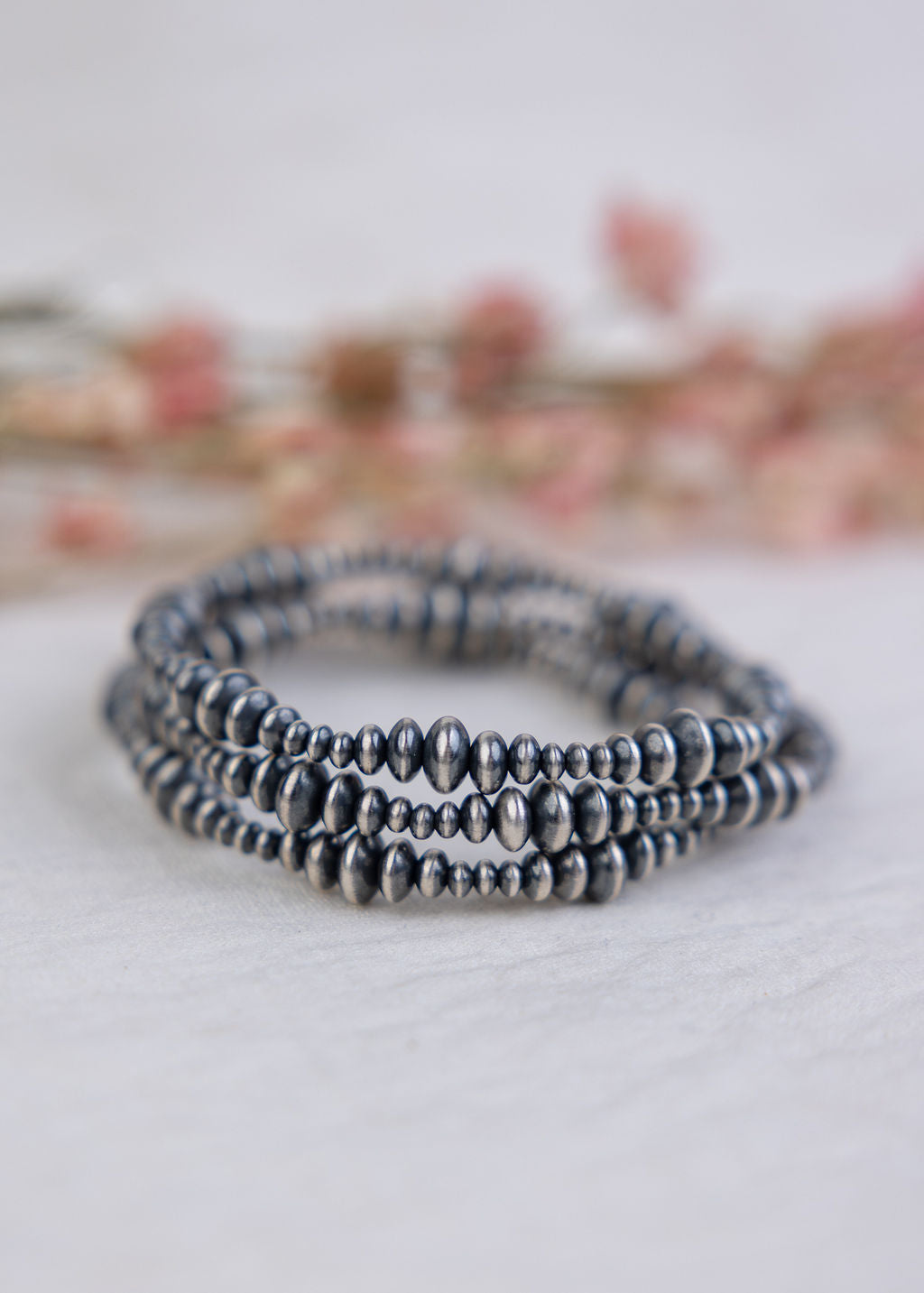 Saucer Navajo Pearl Bracelet