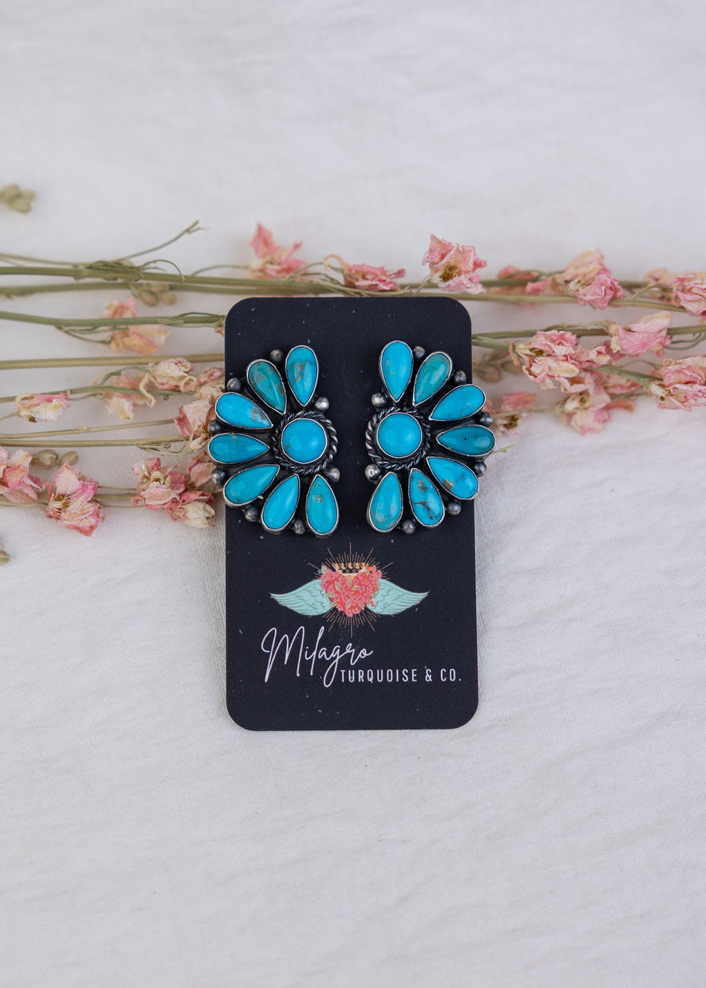 Wilma Half Cluster Earrings