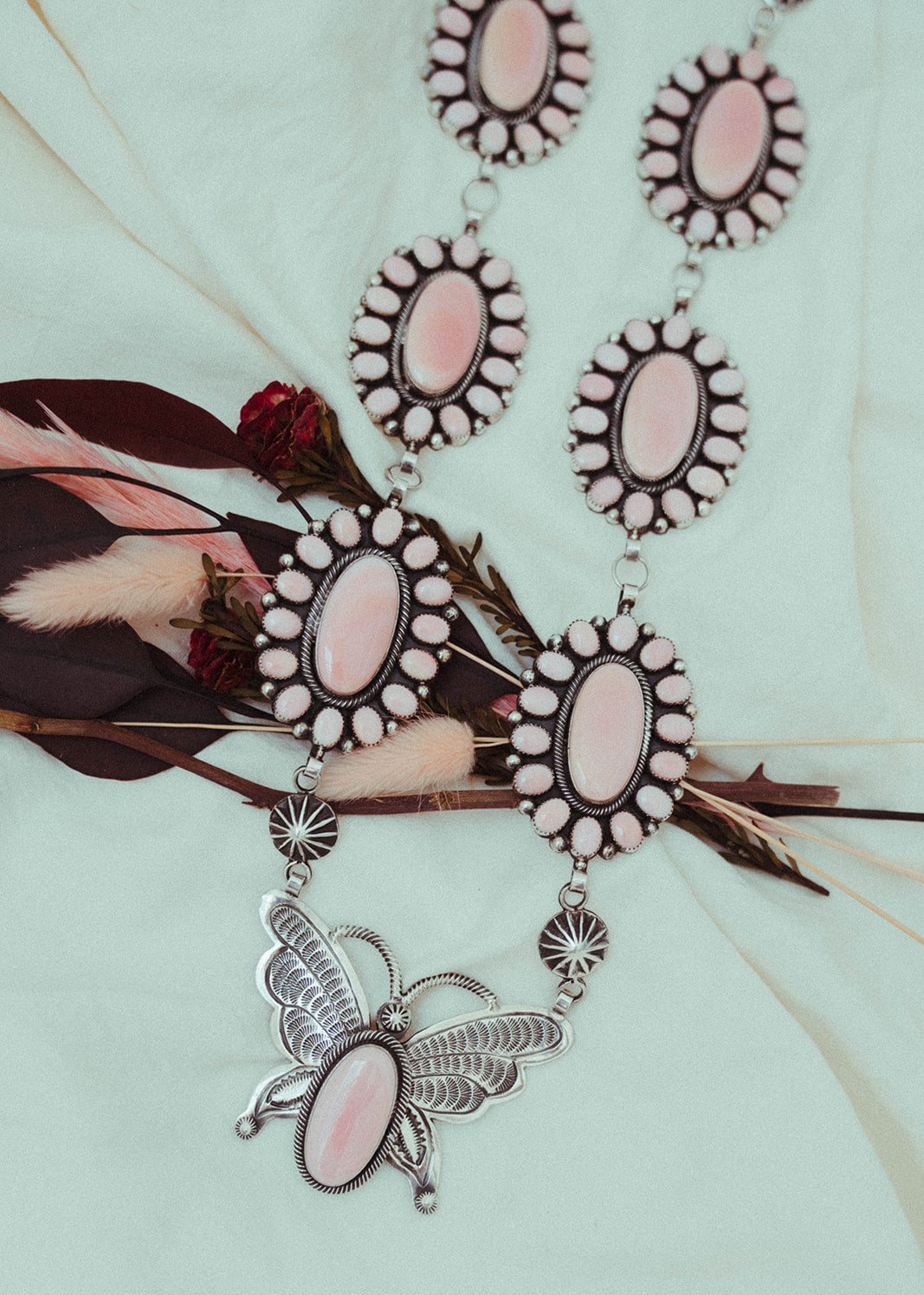 Azure Butterfly Necklace