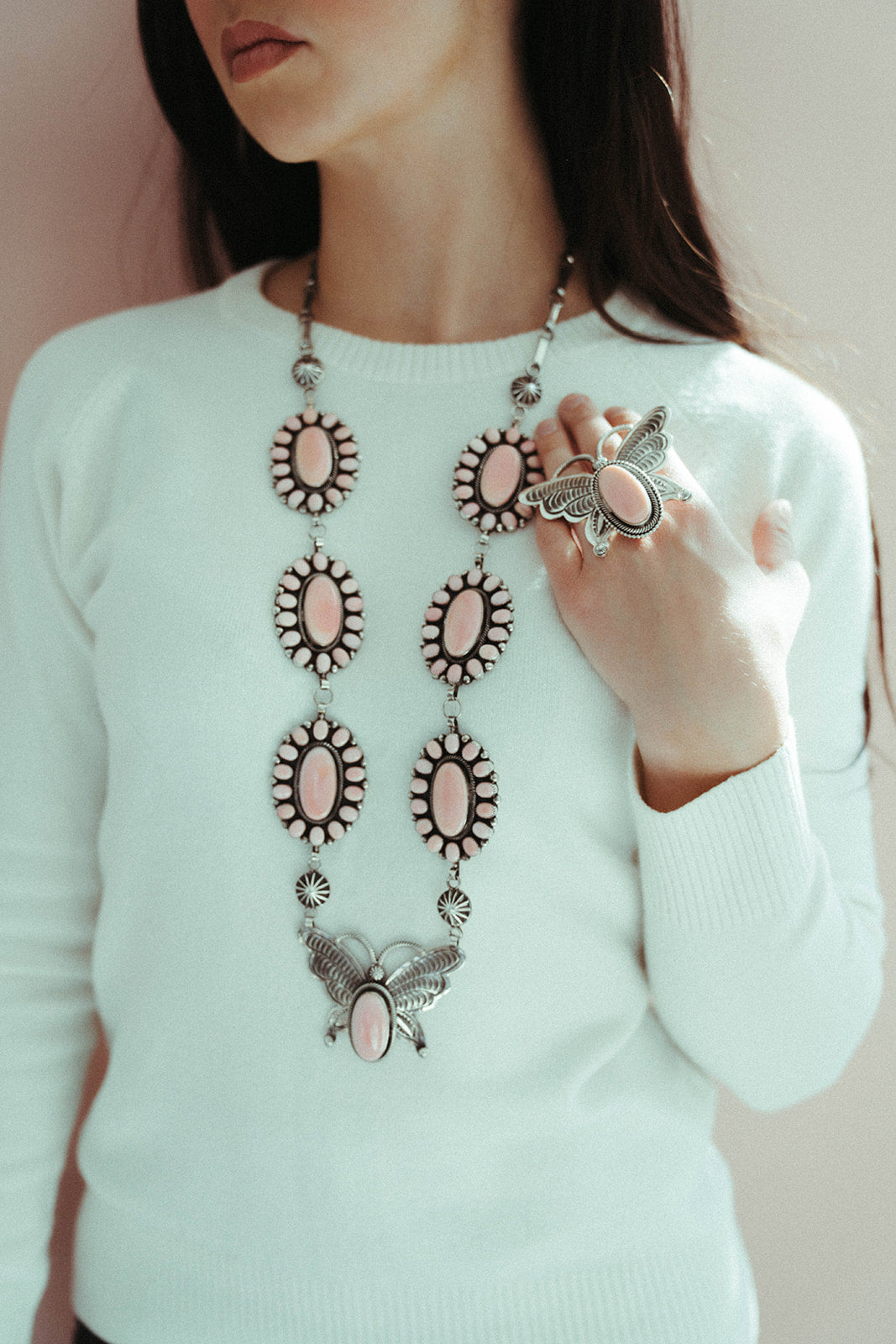 Azure Butterfly Necklace