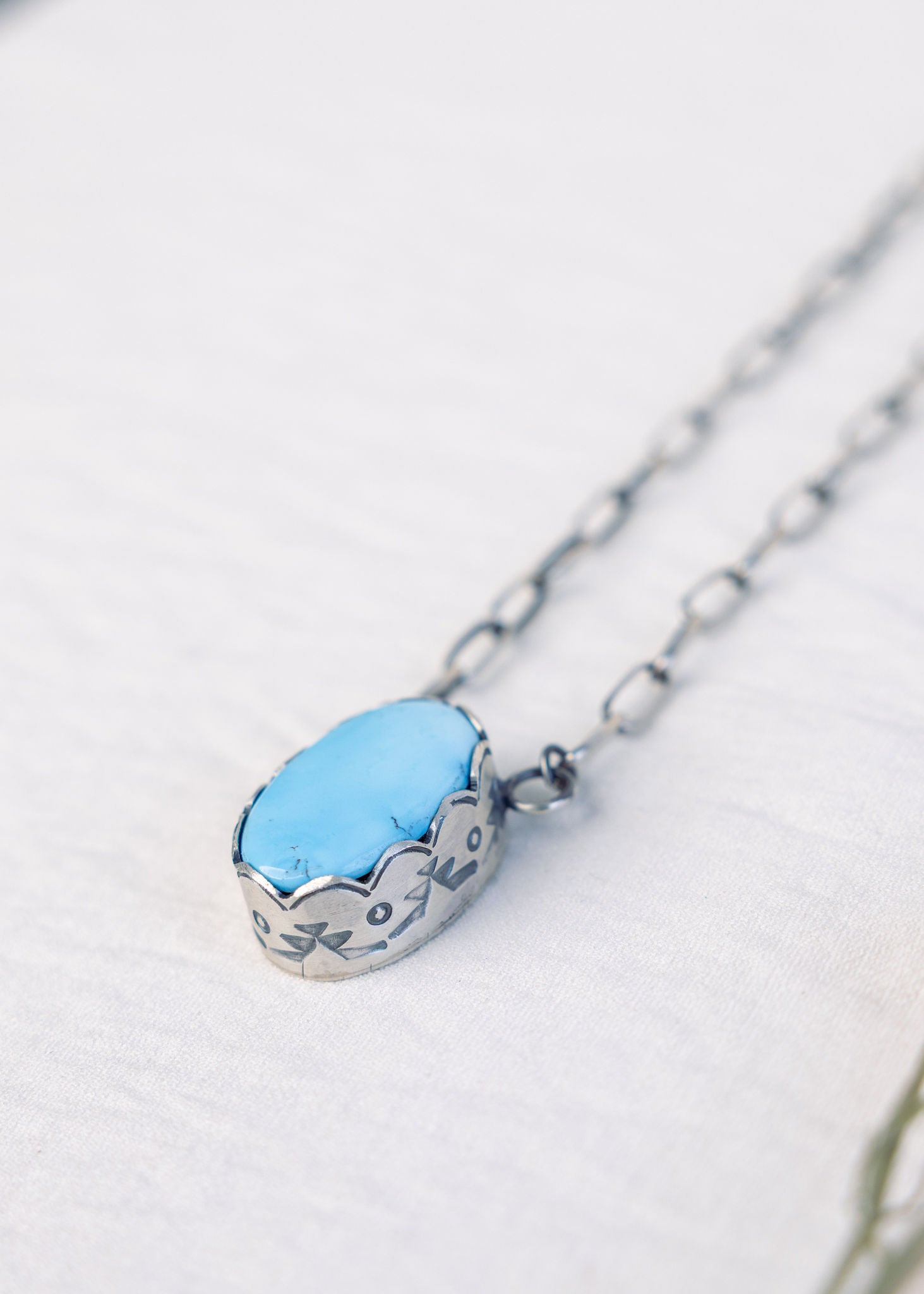 Chunky Stone Necklace - 25