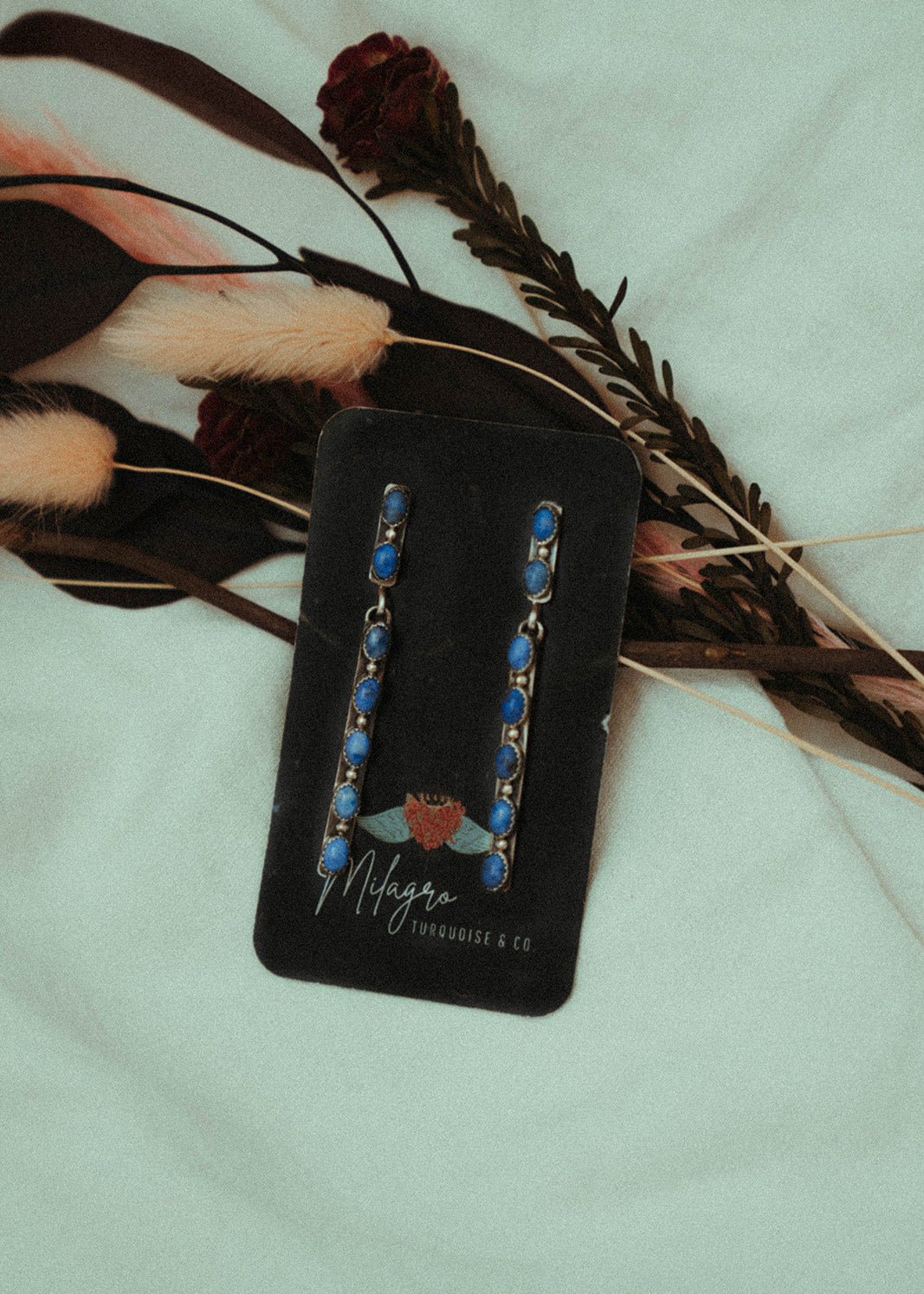 Leah Lapis Earrings