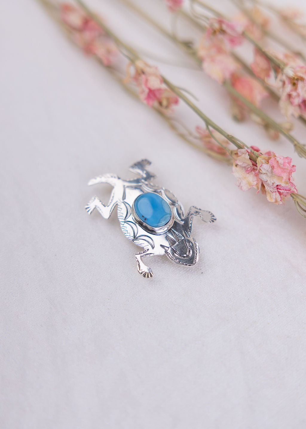 Horney Toad Pin