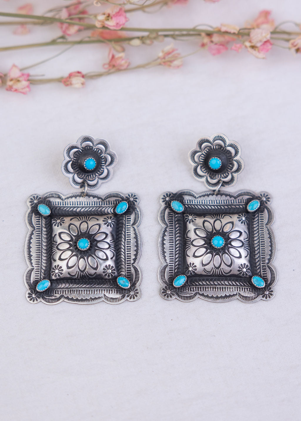 Bronwyn Concho Earrings