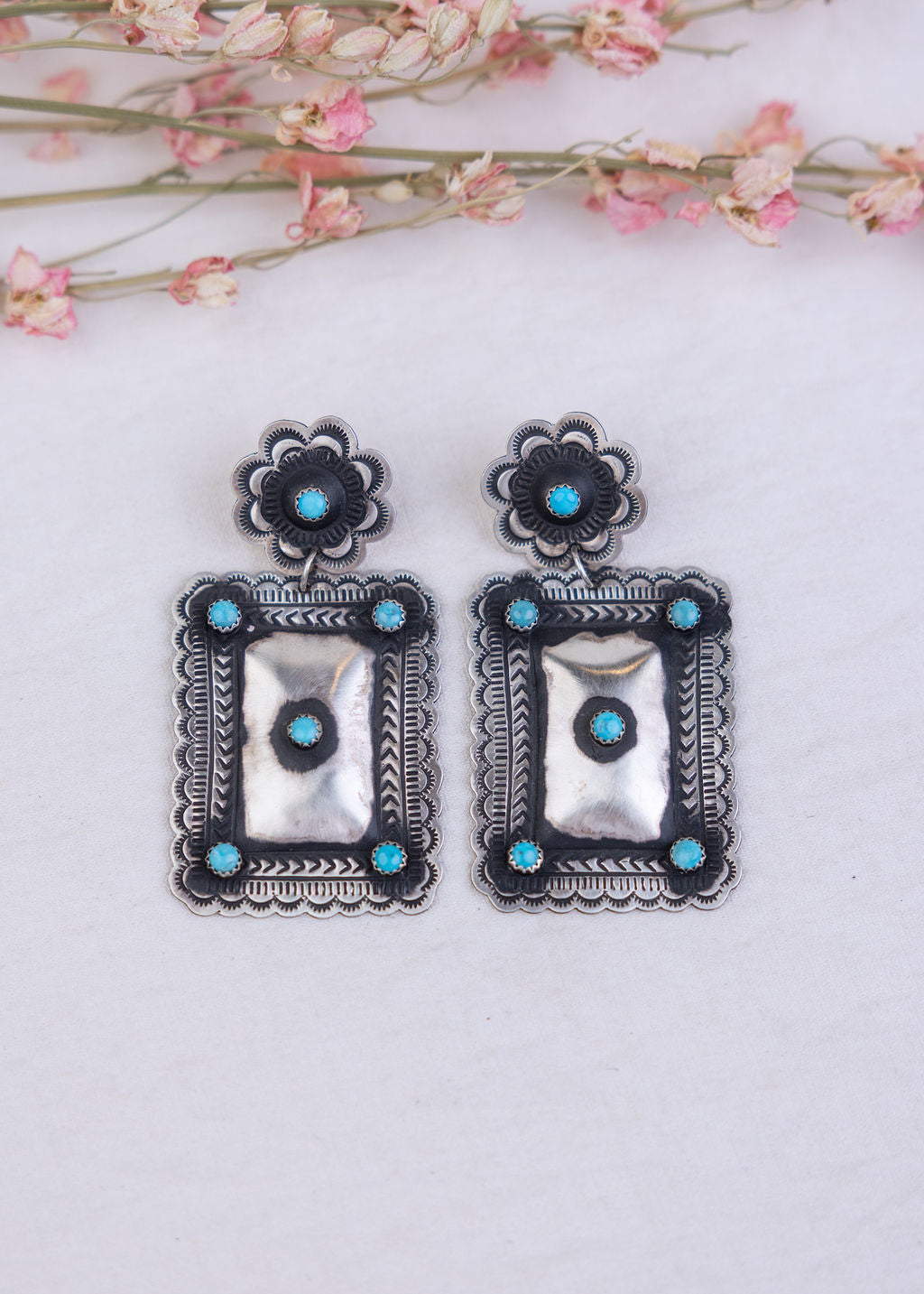 Zinnia Concho Earrings