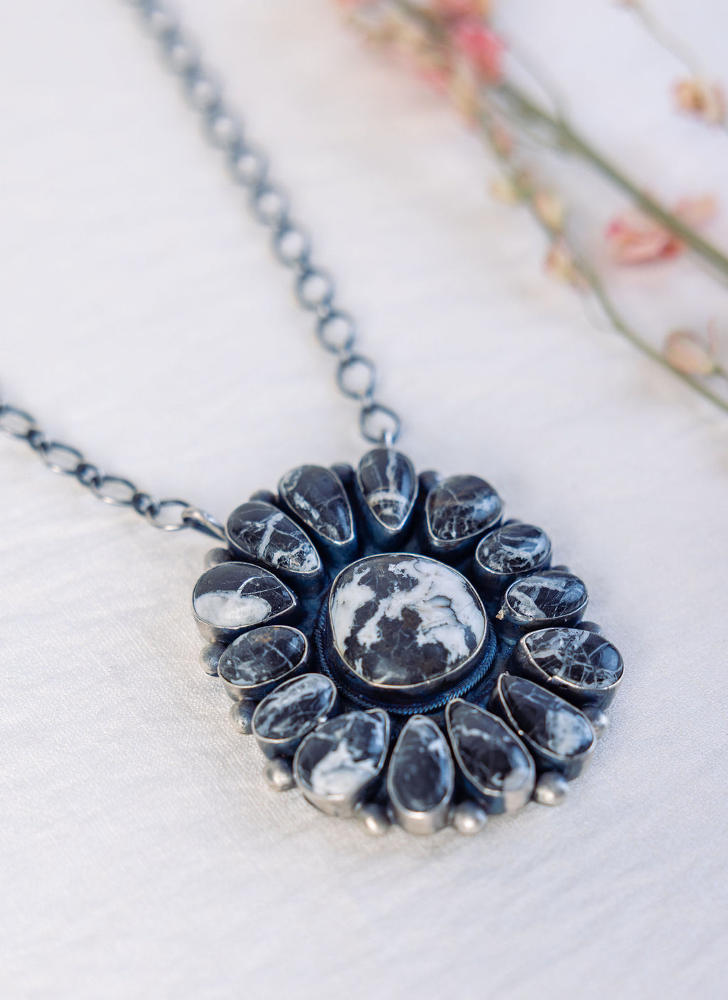 Pepper Cluster Necklace