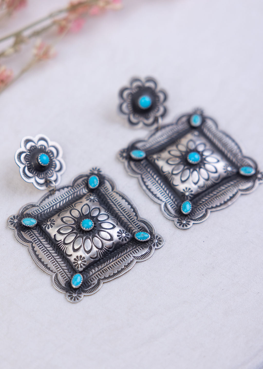 Bronwyn Concho Earrings