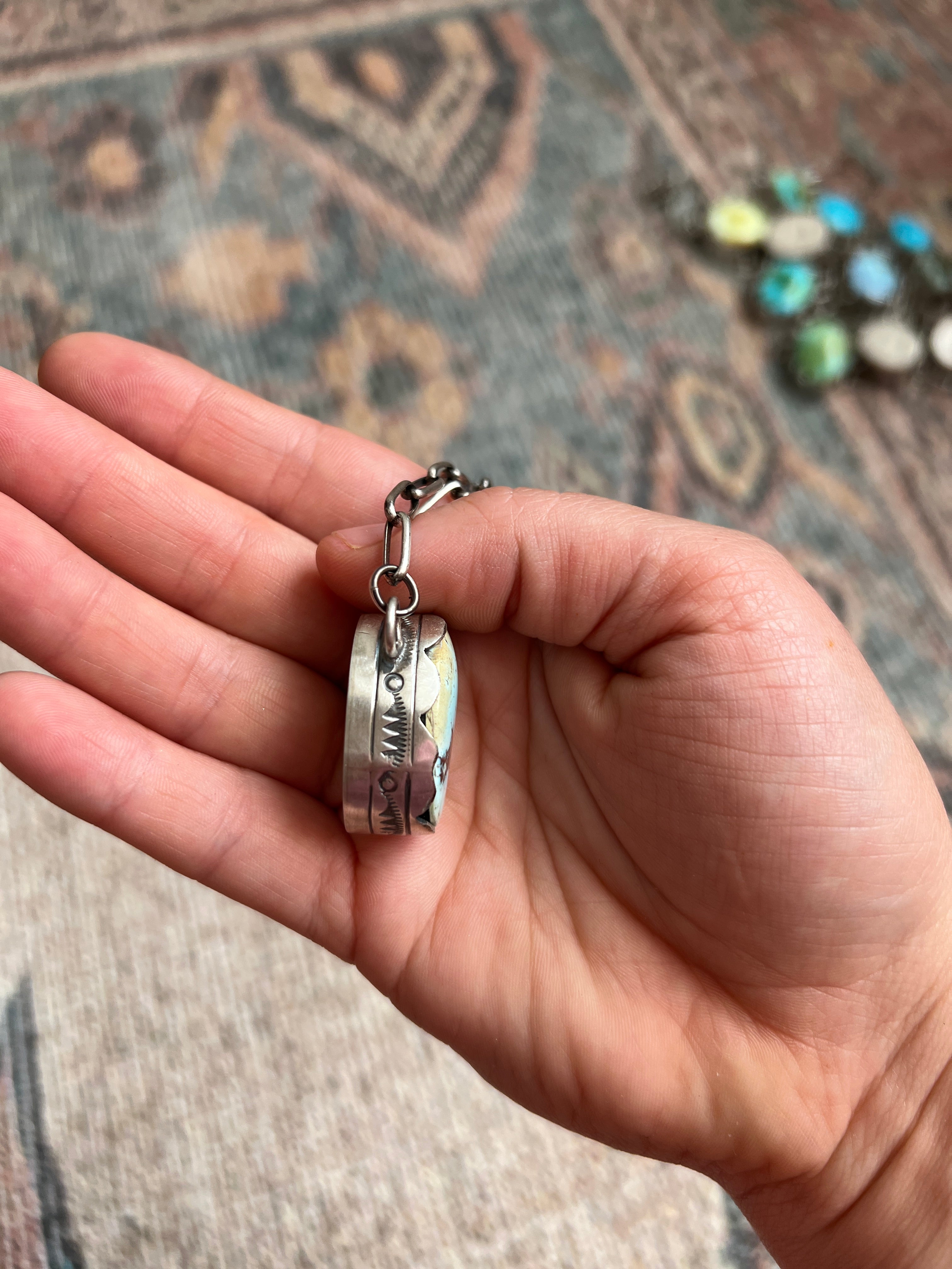 Chunky Stone Necklace - 26