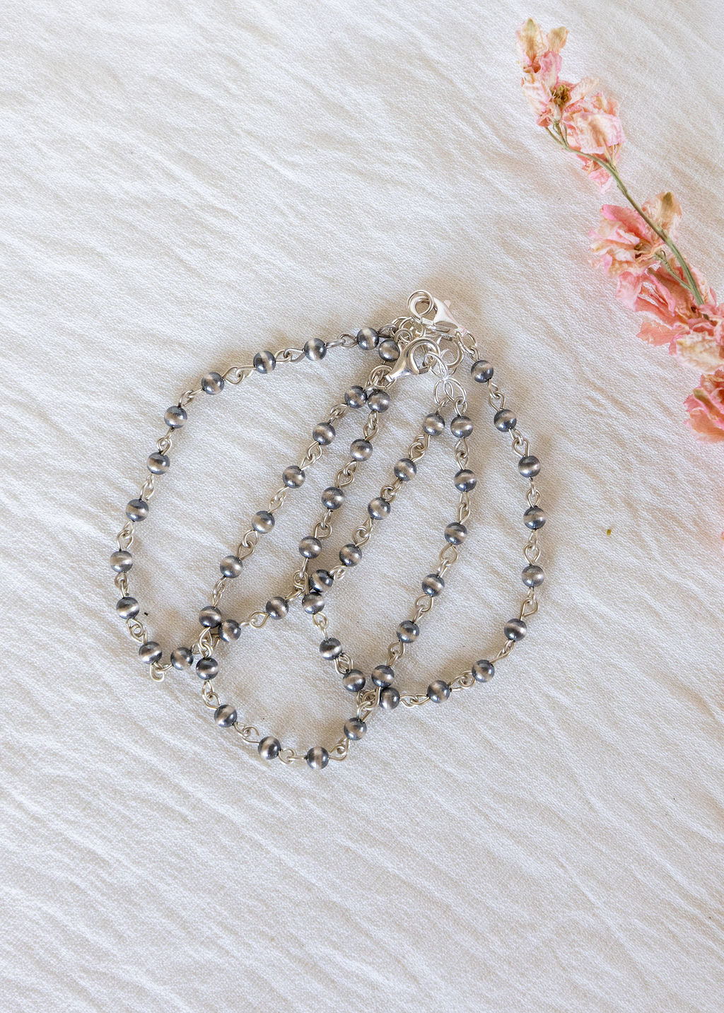 Rosary Pearl Bracelet