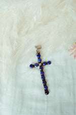 Lapis Cross Pendants