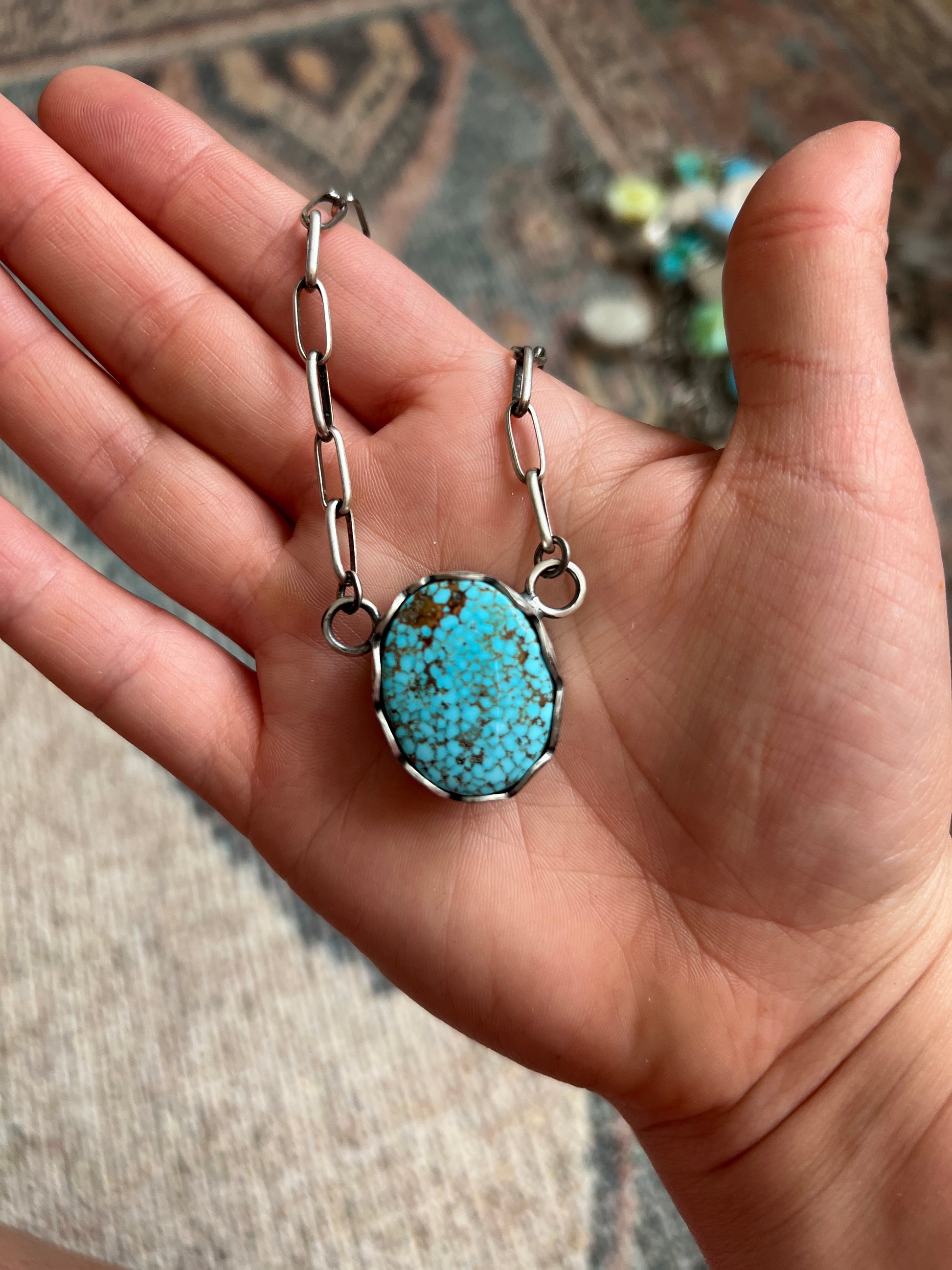 Chunky Stone Necklace - 10