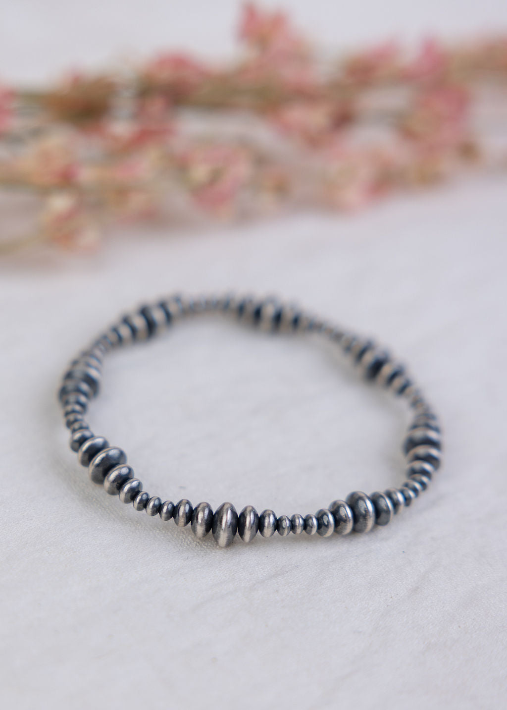 Saucer Navajo Pearl Bracelet