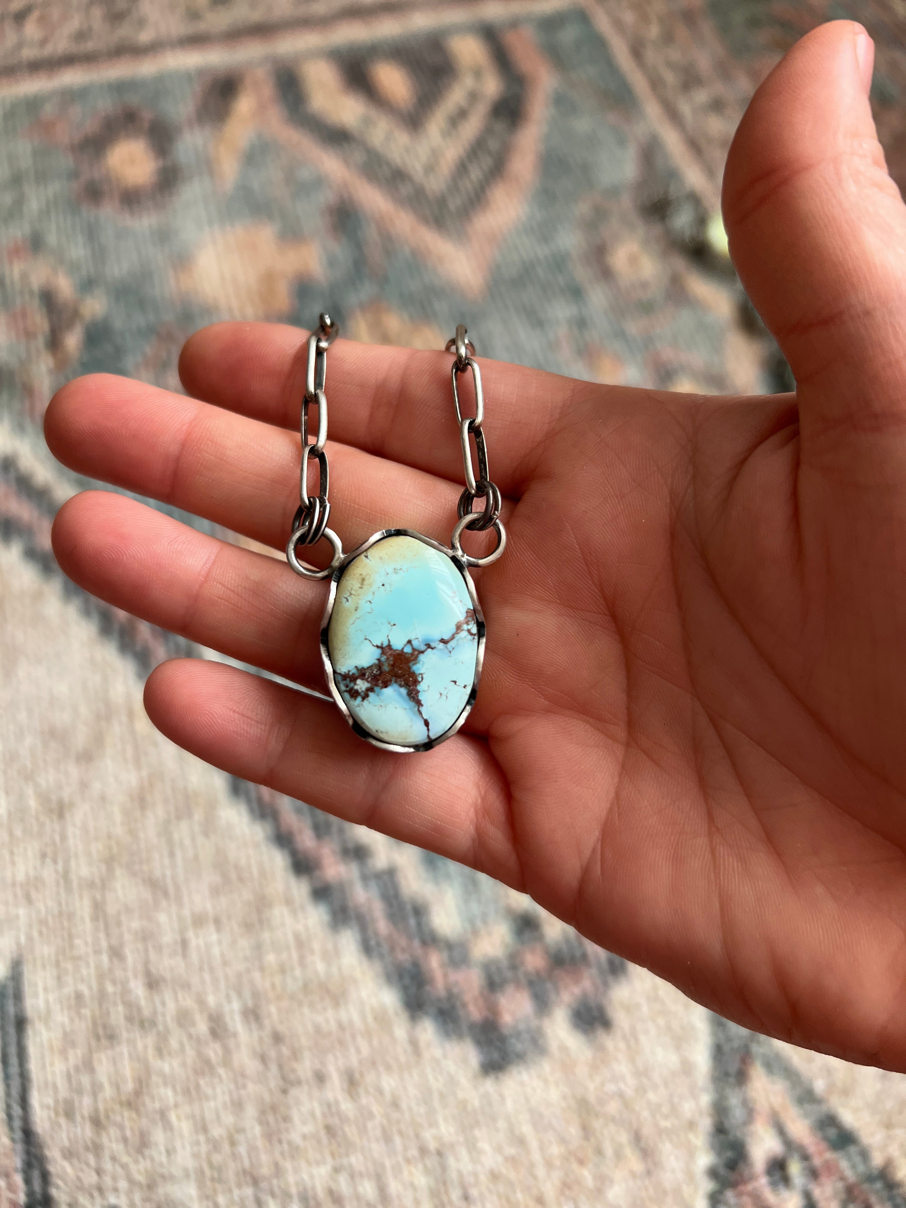 Chunky Stone Necklace - 26