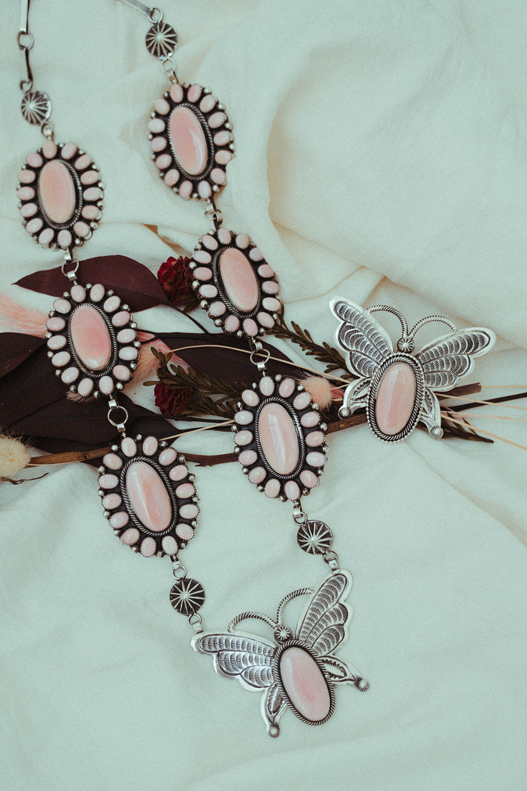 Azure Butterfly Necklace