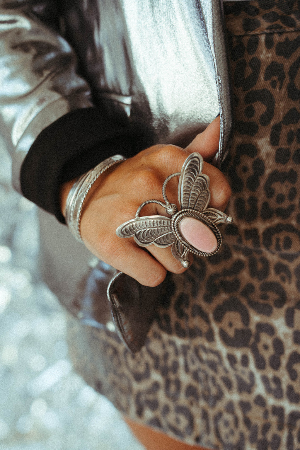 Azure Butterfly Necklace