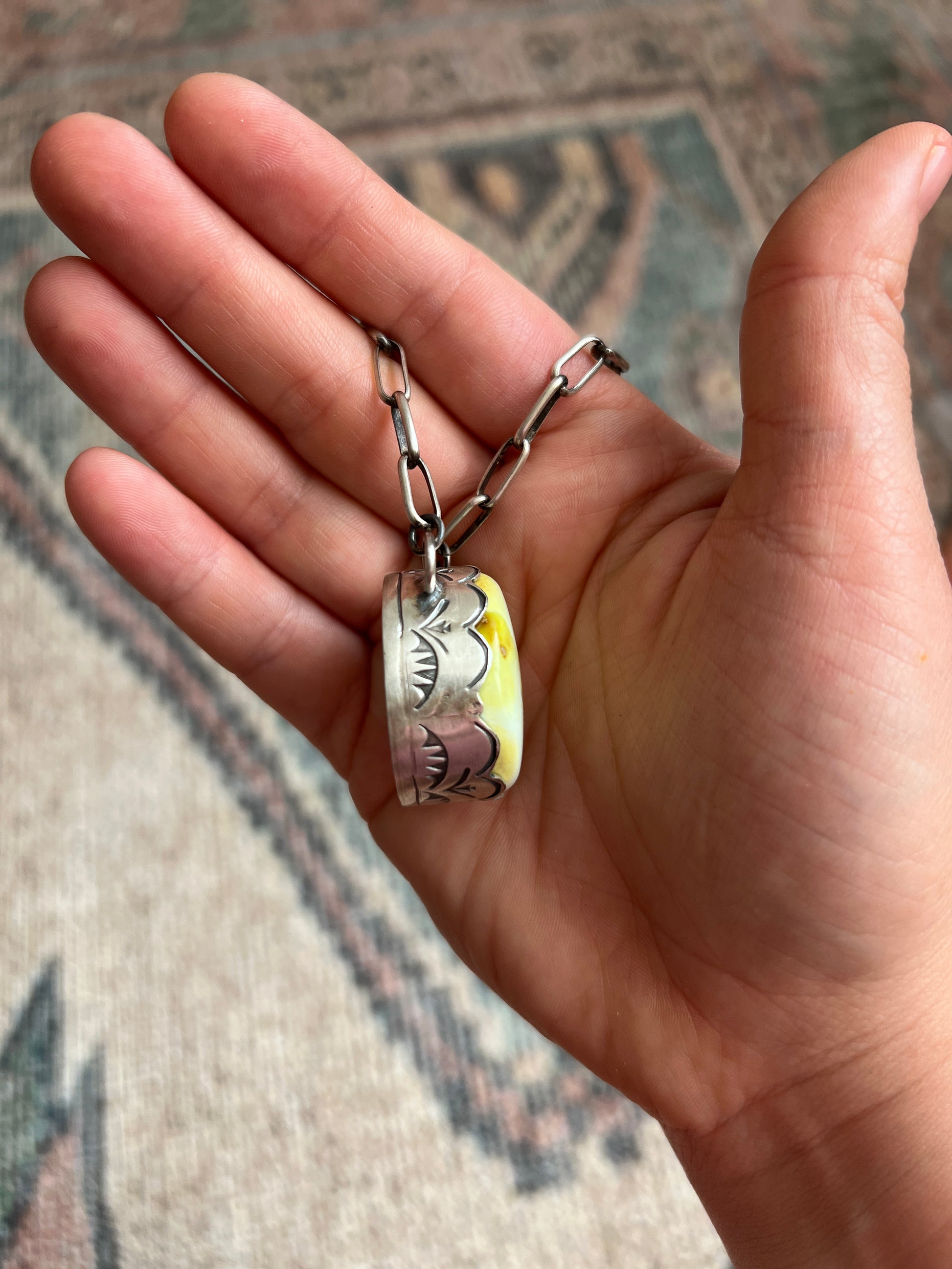 Chunky Stone Necklace - 12