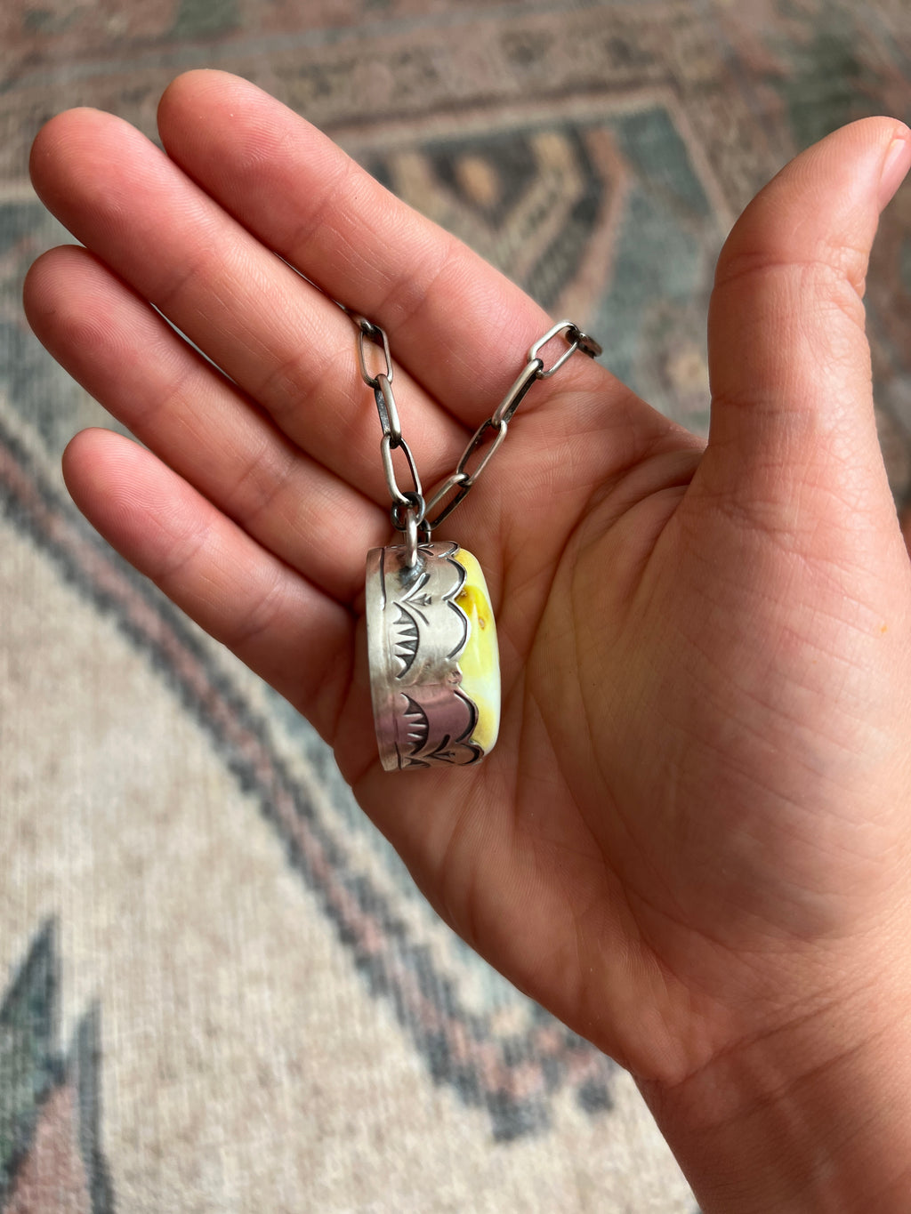 Chunky Stone Necklace - 12