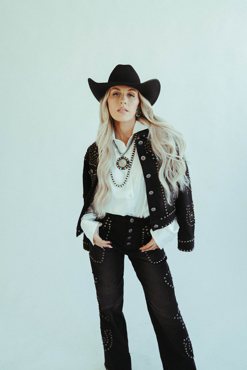 Colorful Coin Pendant