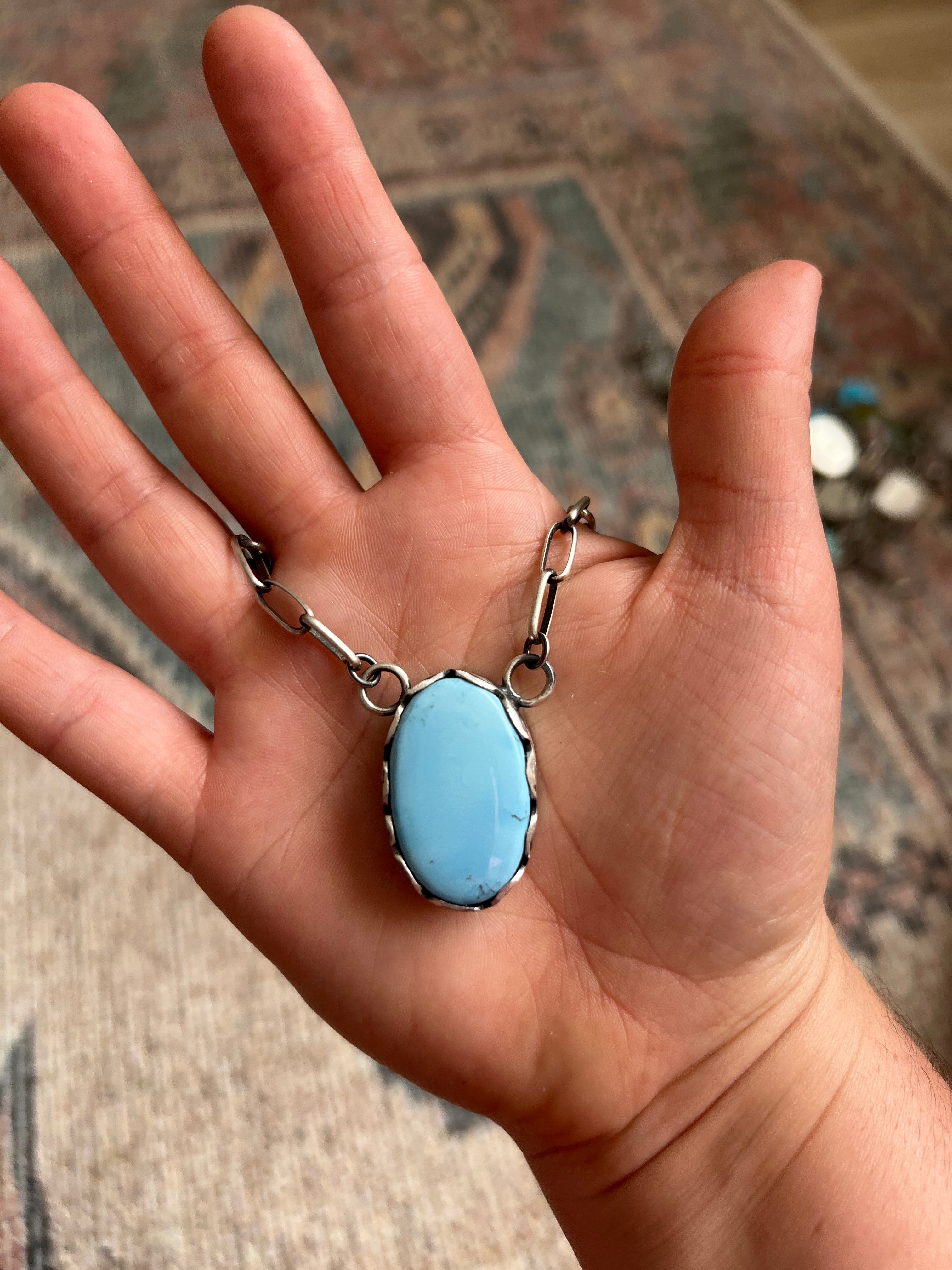 Chunky Stone Necklace - 25