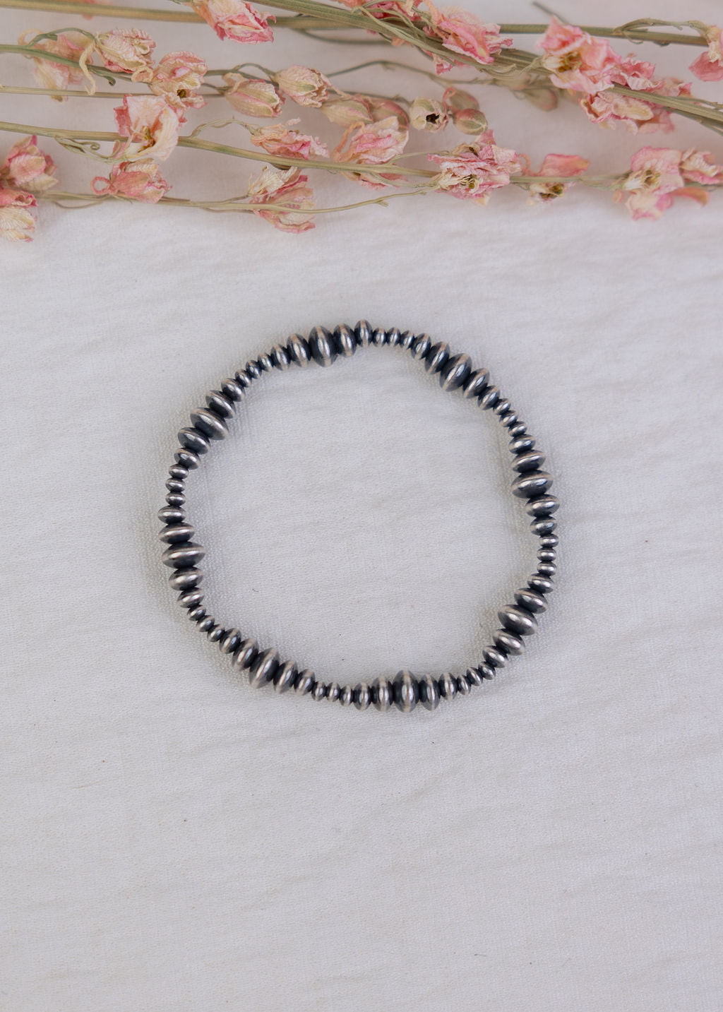 Saucer Navajo Pearl Bracelet