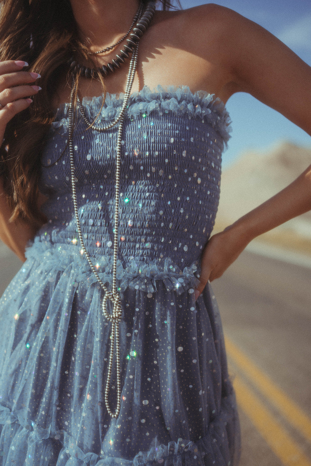 4mm Sterling Pearl Necklaces