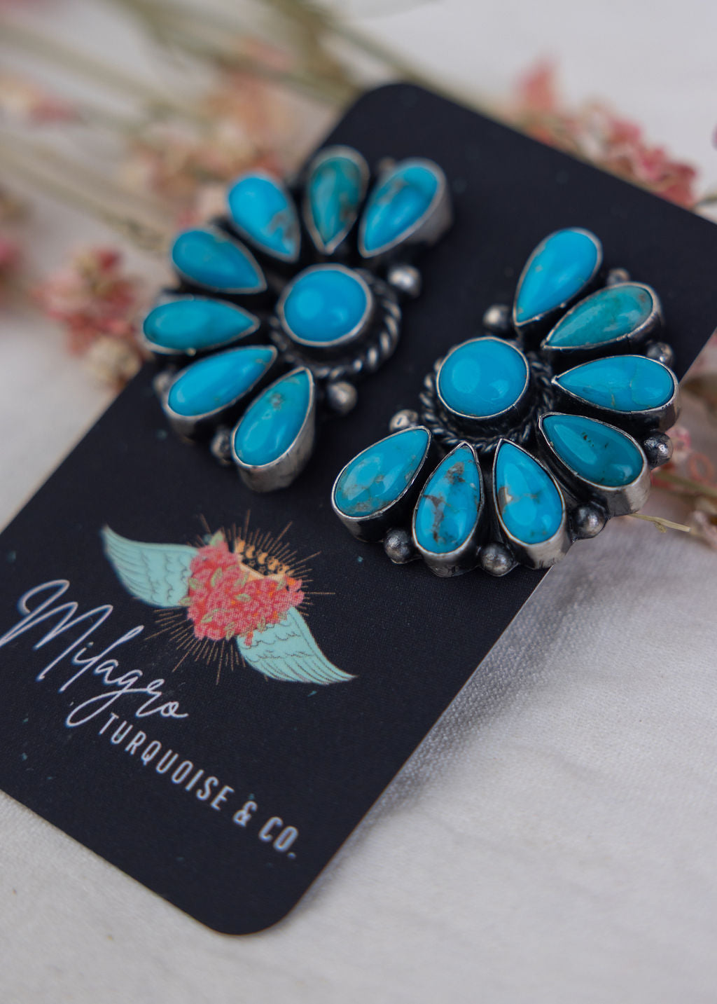 Wilma Half Cluster Earrings