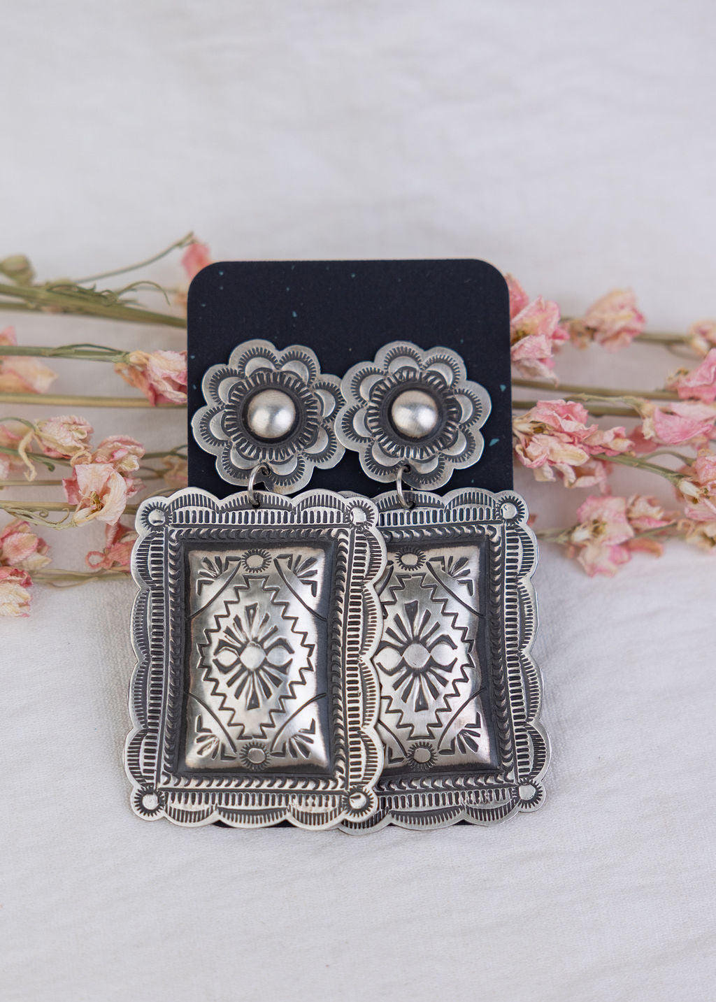 Shooter Concho Earrings