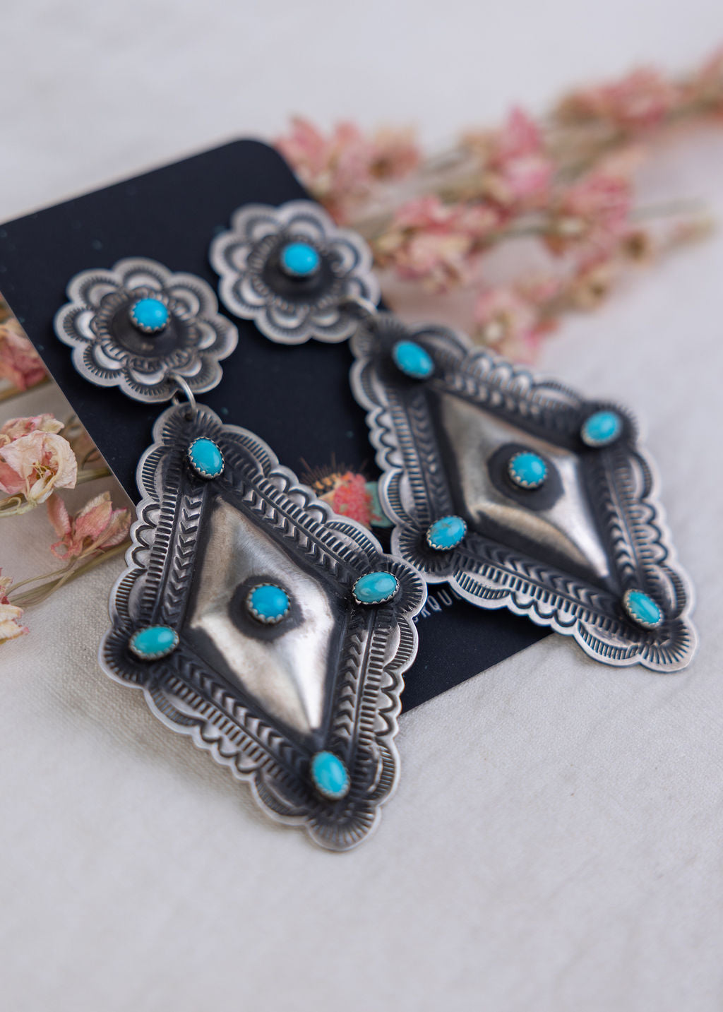 Bottega Concho Earrings