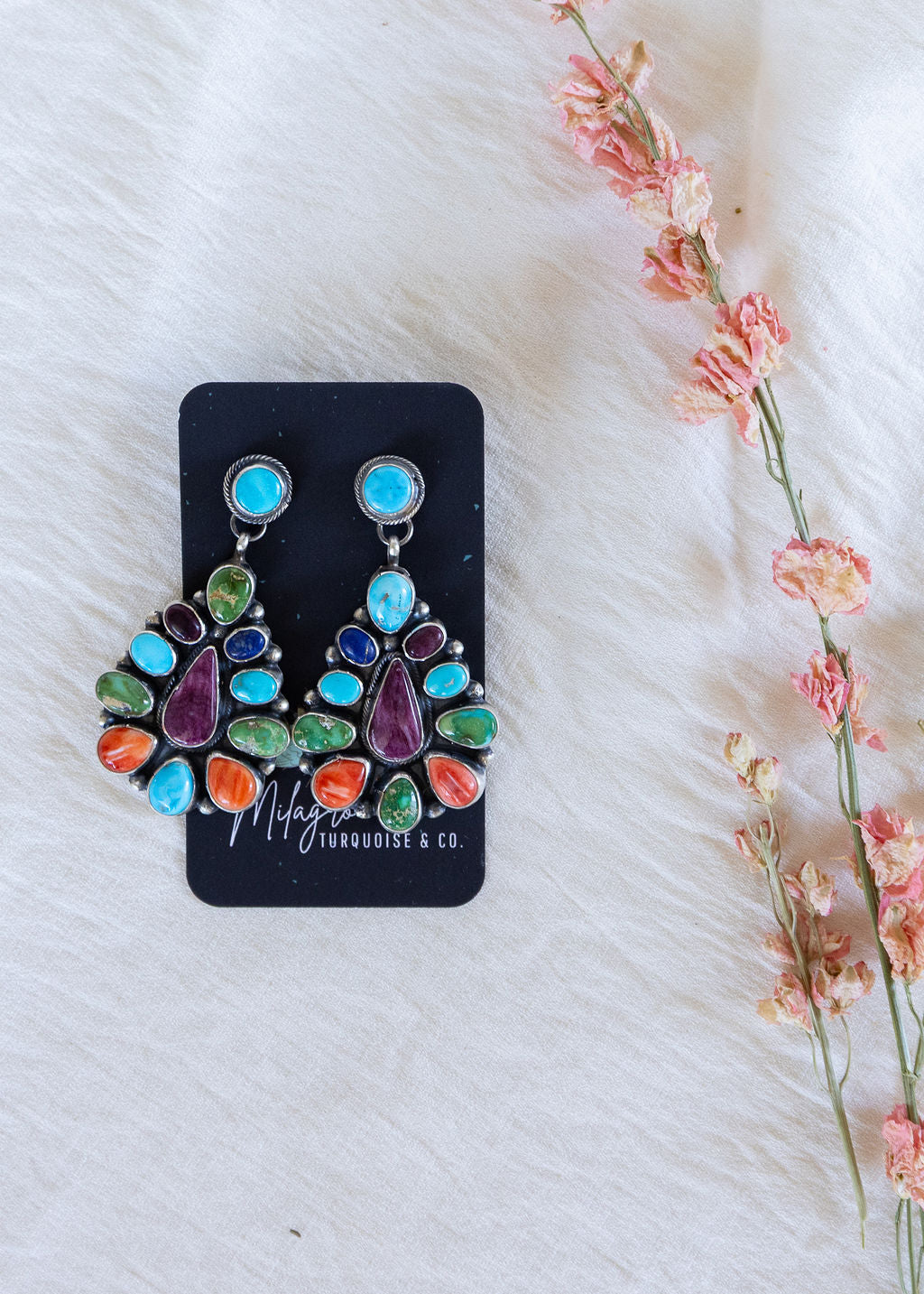 Peach Earrings