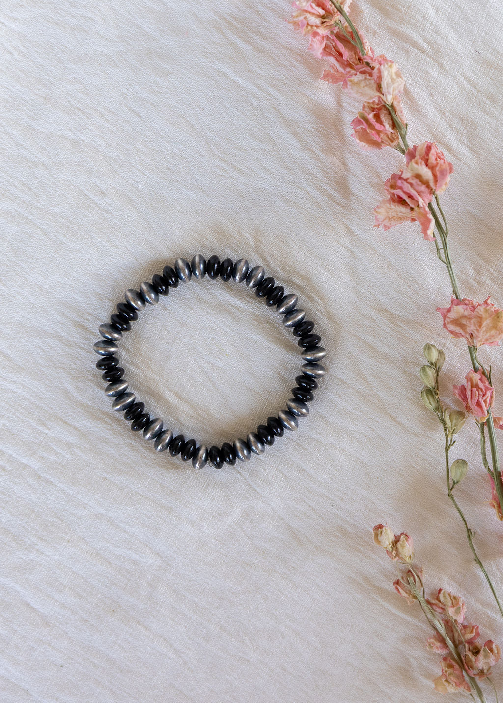 Black Onyx Pearl Bracelet