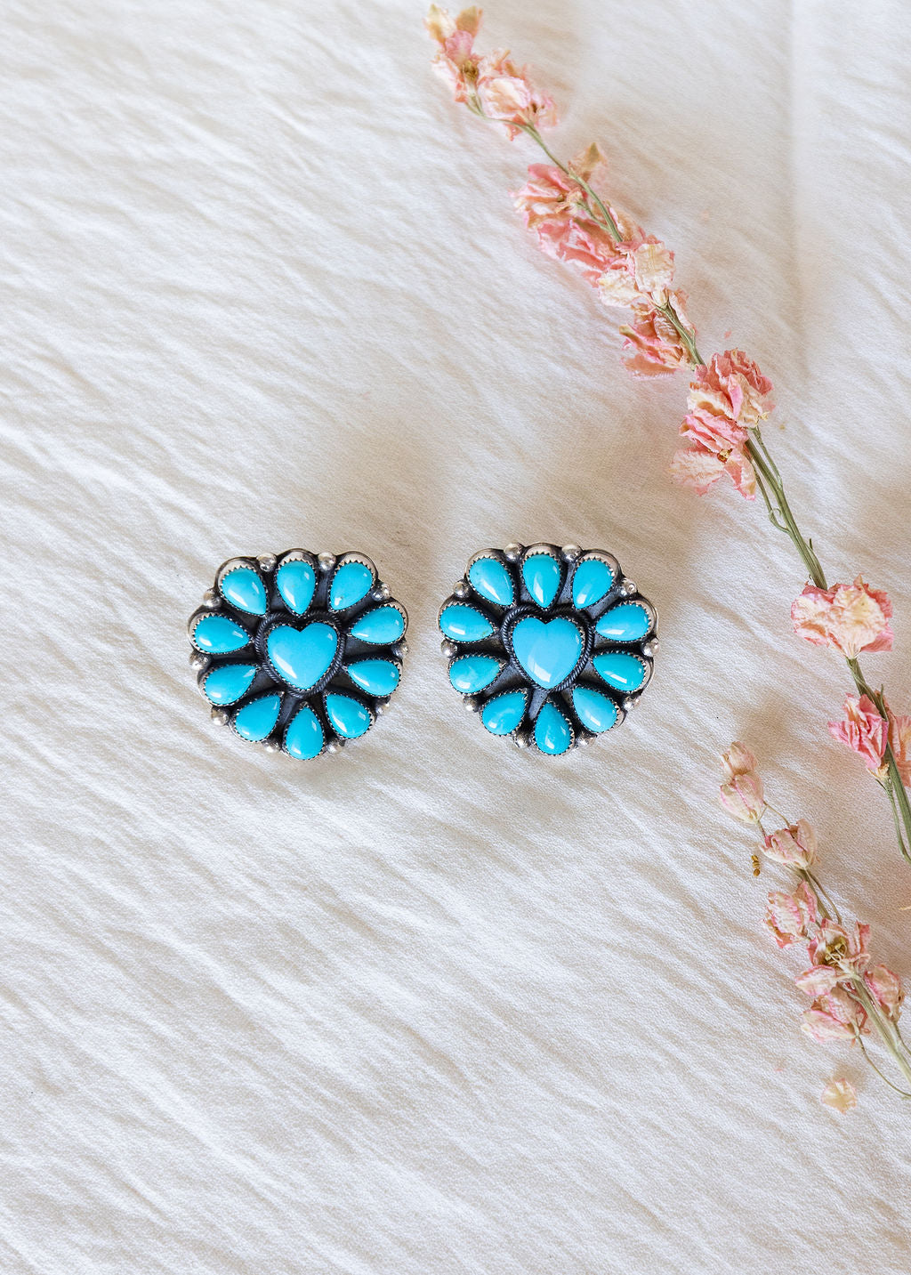 KE Heart Earrings