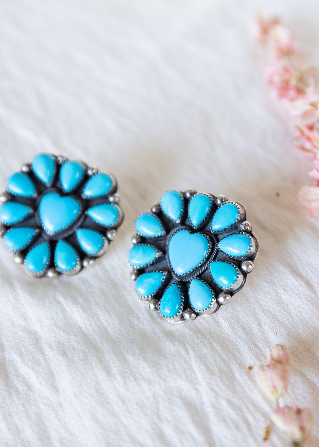 KE Heart Earrings