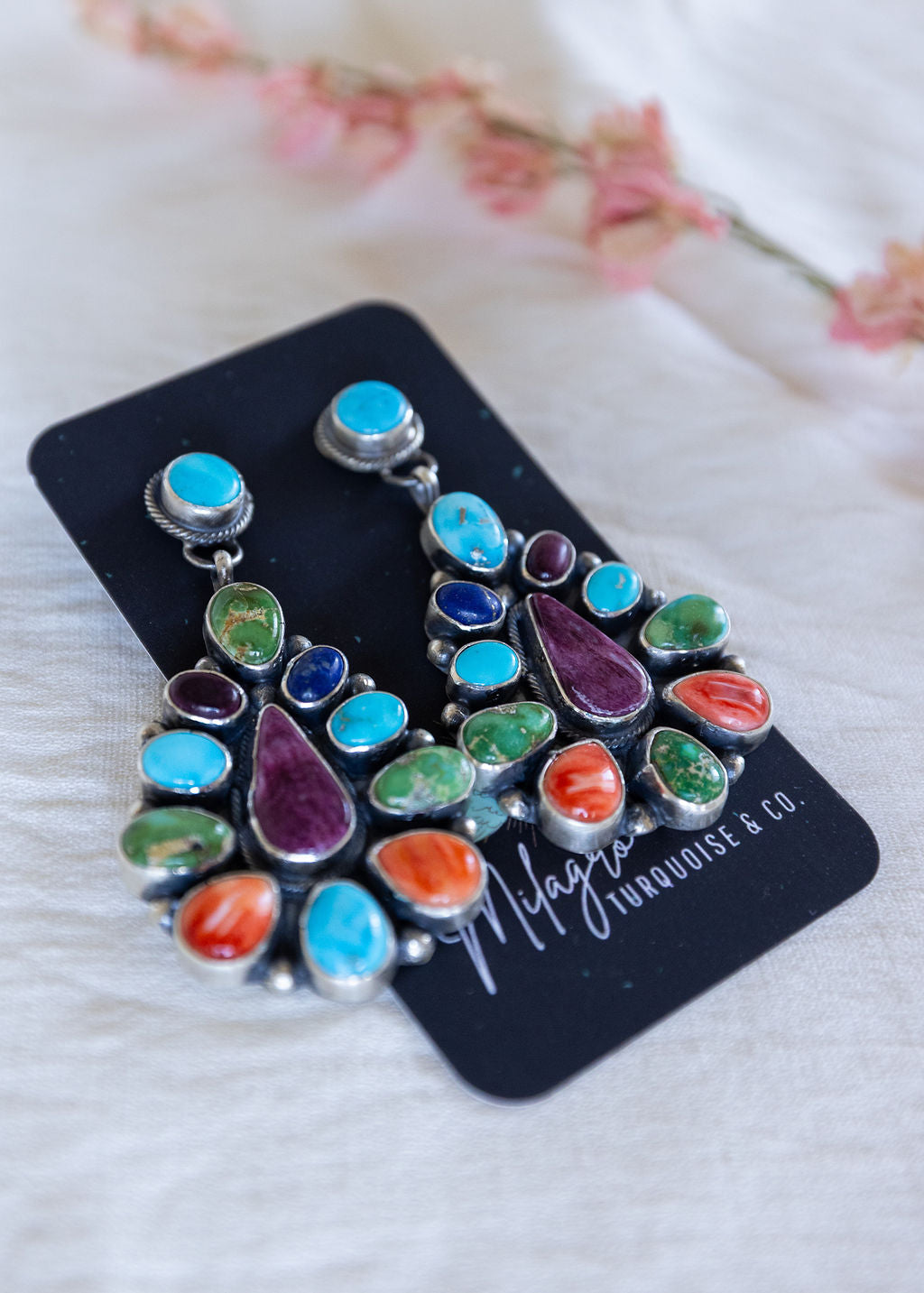 Peach Earrings