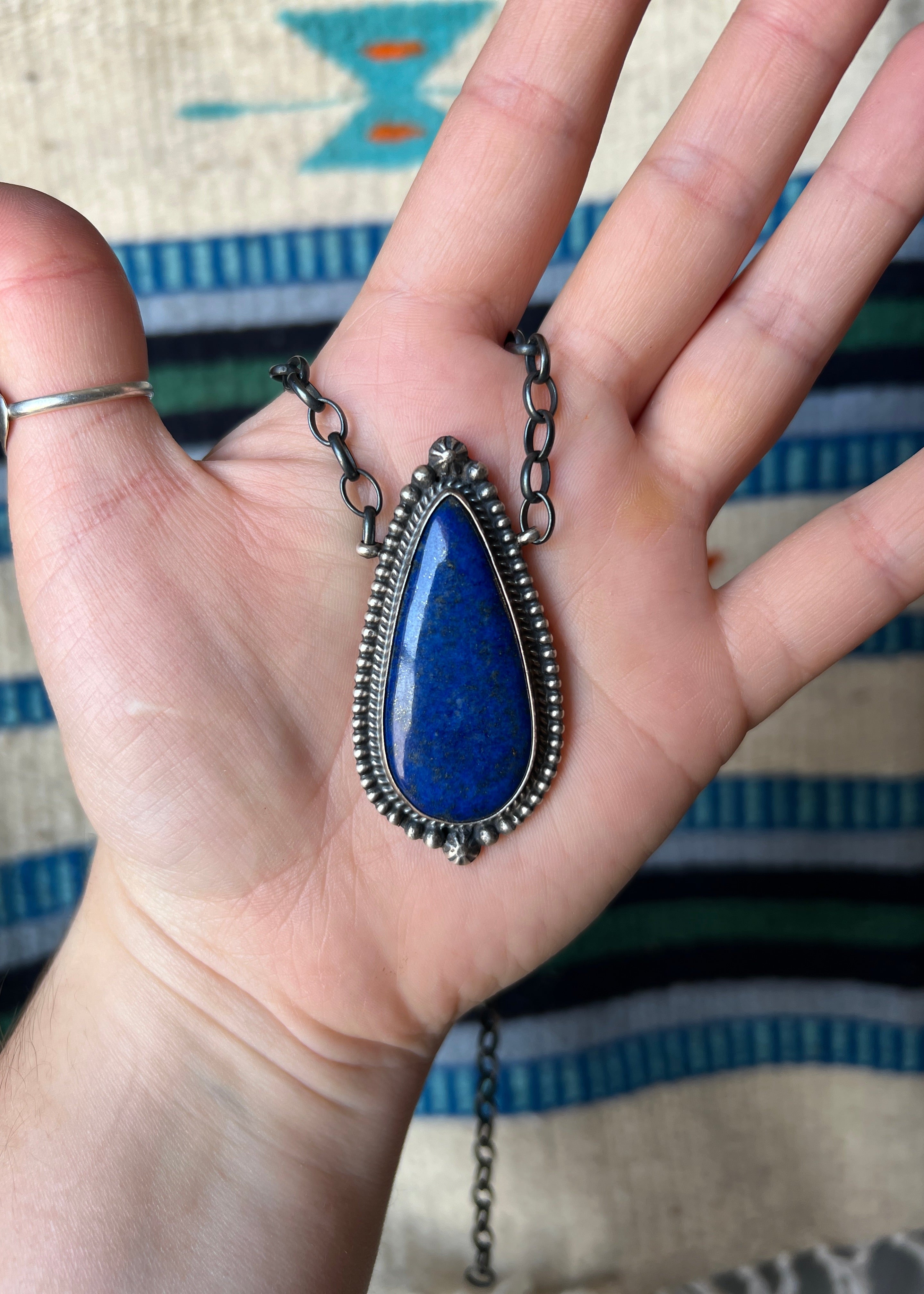 Larken Lapis Necklace