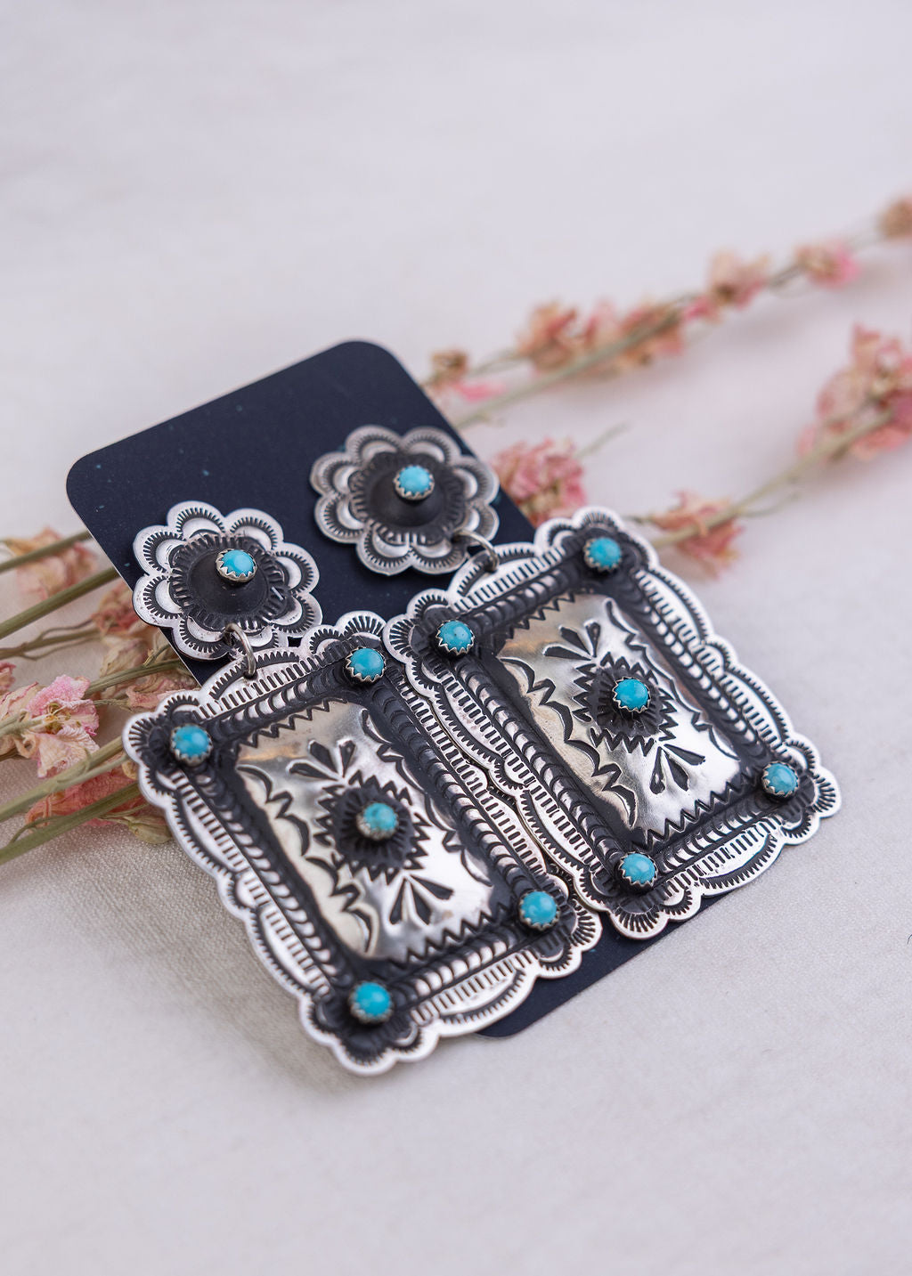 Carbondale Concho Earrings