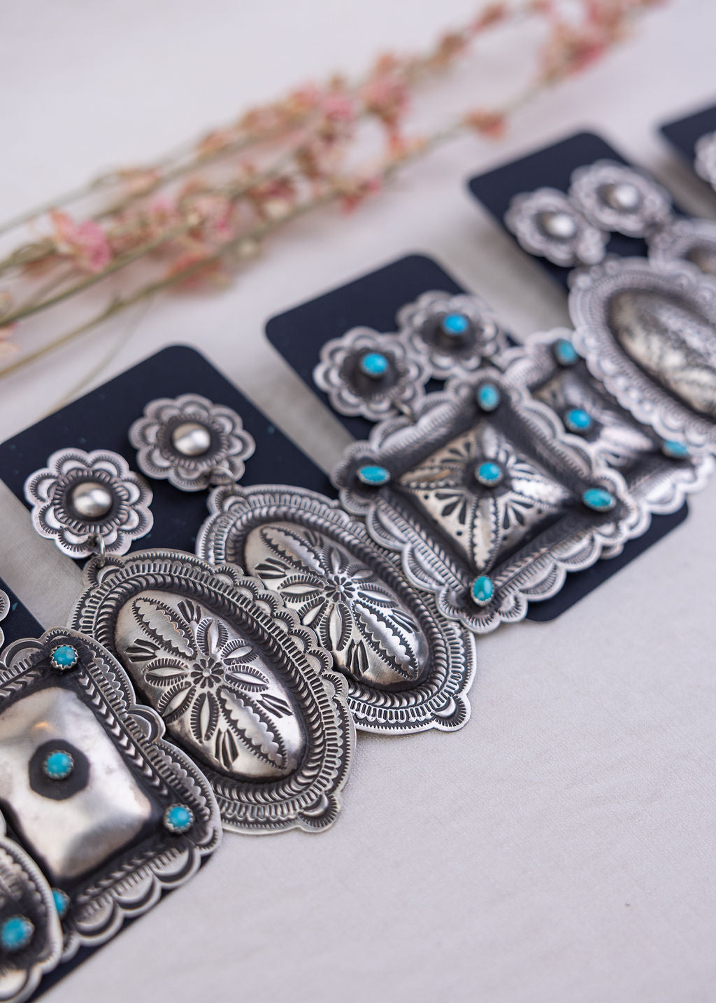 Miles City Concho Earrings