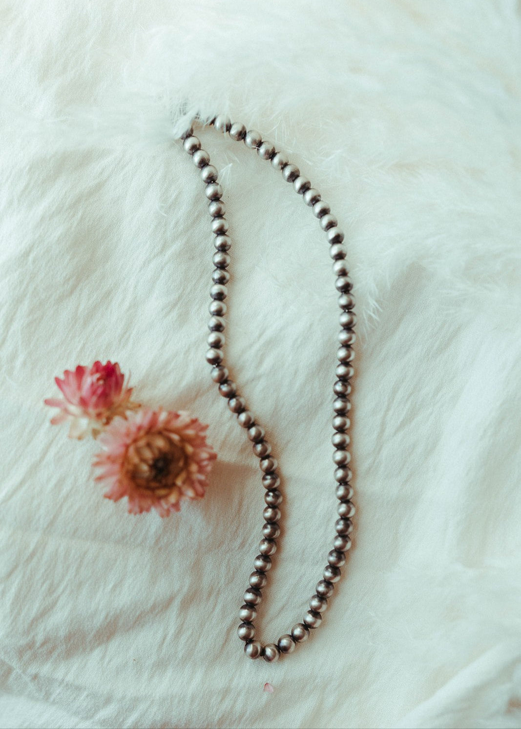 6mm Sterling Pearl Necklaces